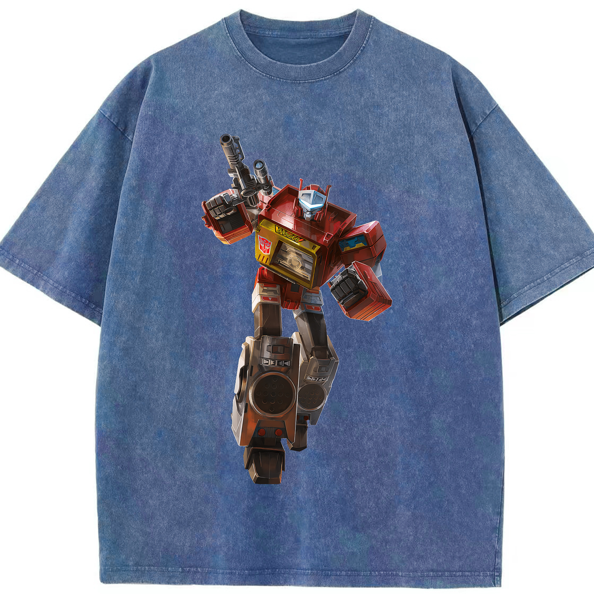 （画像用） Transformers トランスフォーマー 綿100% ヴィンテージ風 半袖Tシャツ（フロントプリント）