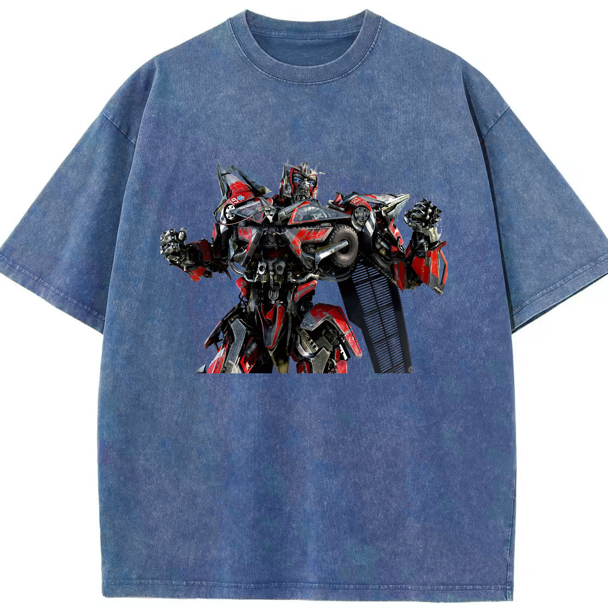 （画像用） Transformers トランスフォーマー 綿100% ヴィンテージ風 半袖Tシャツ（フロントプリント）