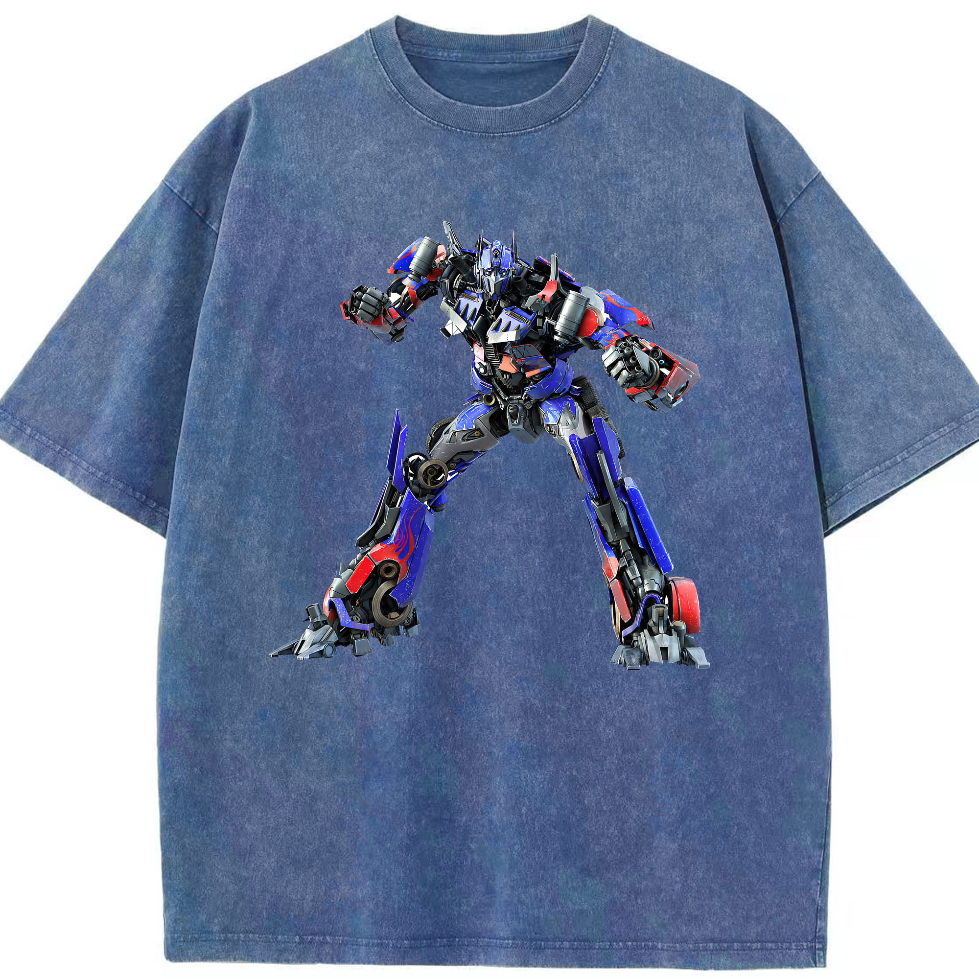 （画像用） Transformers トランスフォーマー 綿100% ヴィンテージ風 半袖Tシャツ（フロントプリント）