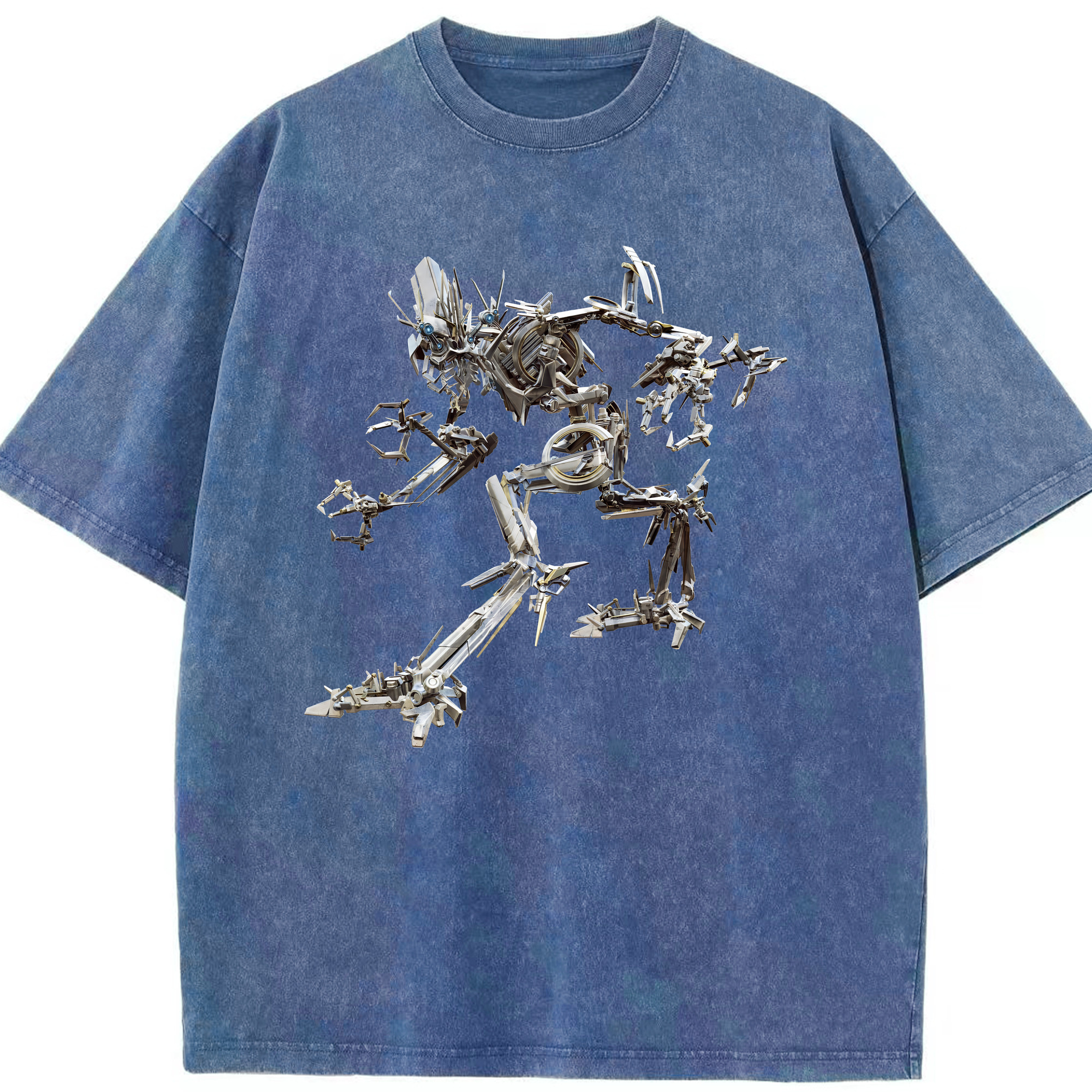 （画像用） Transformers トランスフォーマー 綿100% ヴィンテージ風 半袖Tシャツ（フロントプリント）
