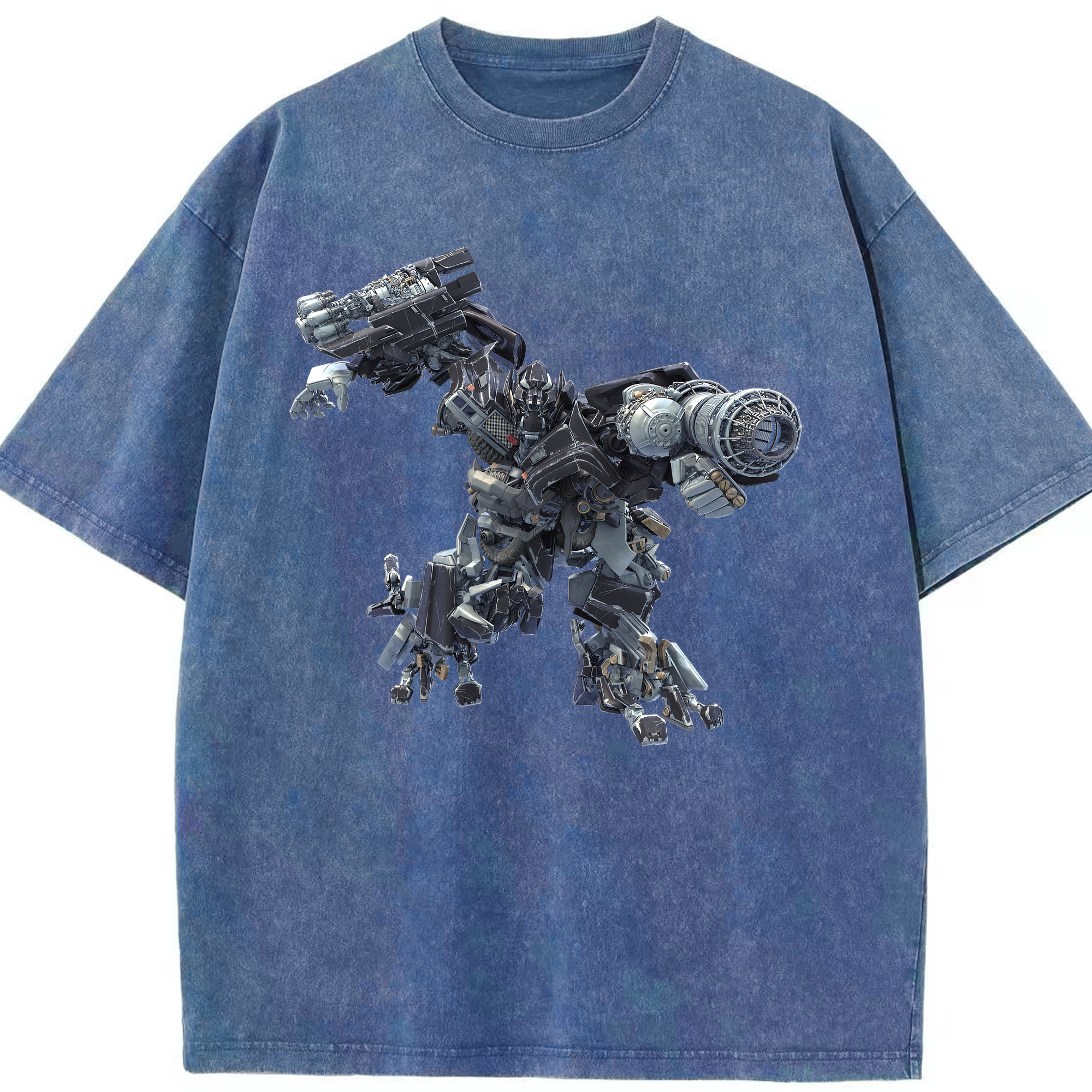 （画像用） Transformers トランスフォーマー 綿100% ヴィンテージ風 半袖Tシャツ（フロントプリント）