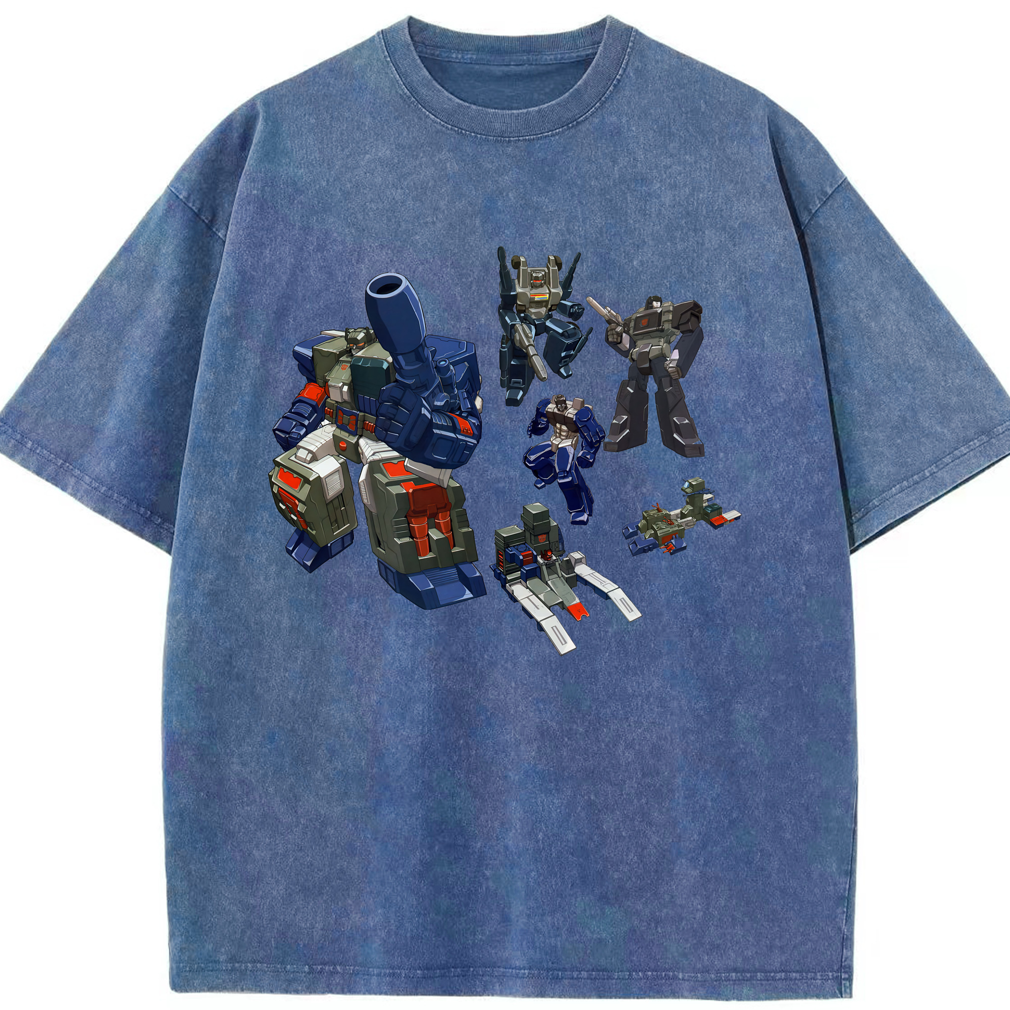 （画像用） Transformers トランスフォーマー 綿100% ヴィンテージ風 半袖Tシャツ（フロントプリント）