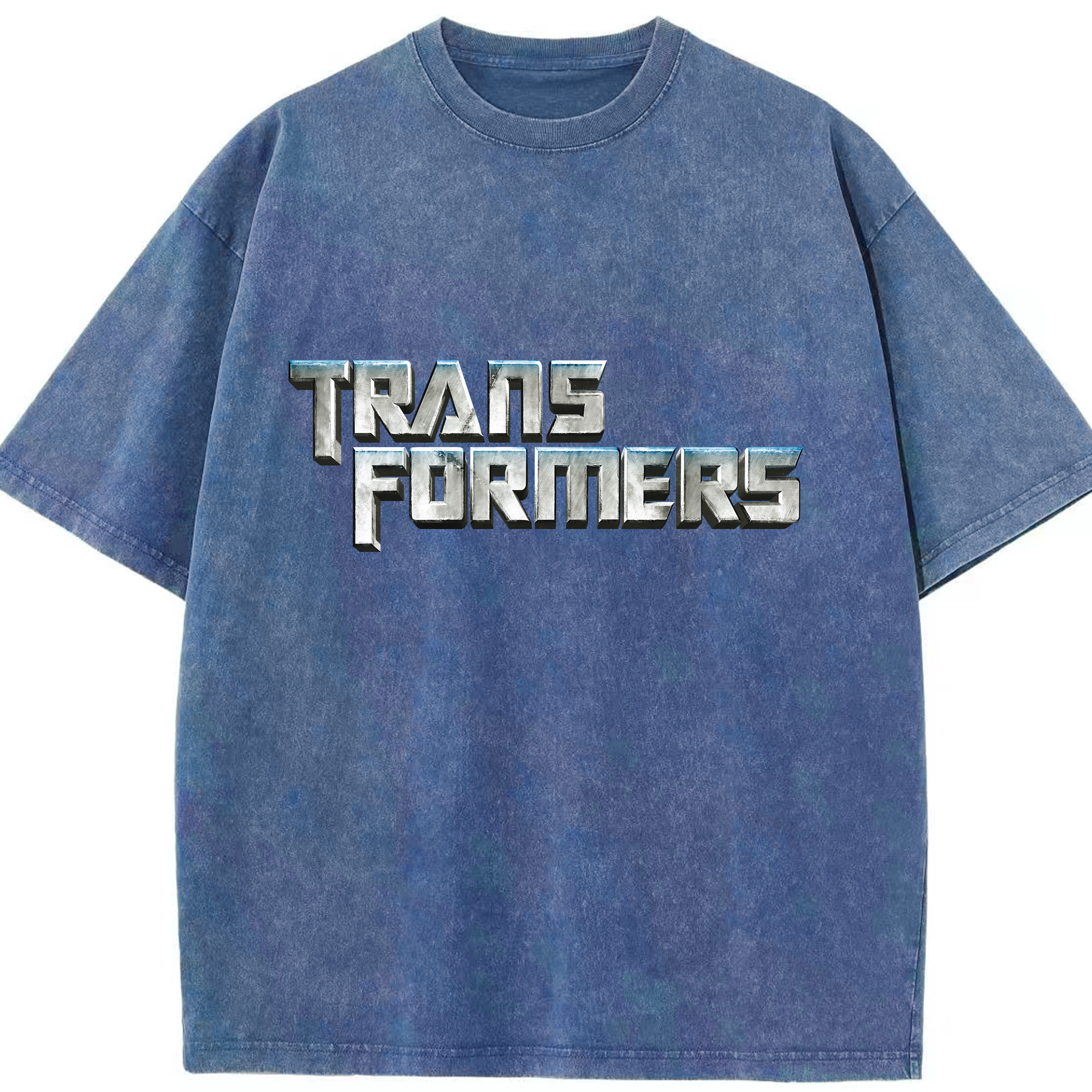 （画像用） Transformers トランスフォーマー 綿100% ヴィンテージ風 半袖Tシャツ（フロントプリント）