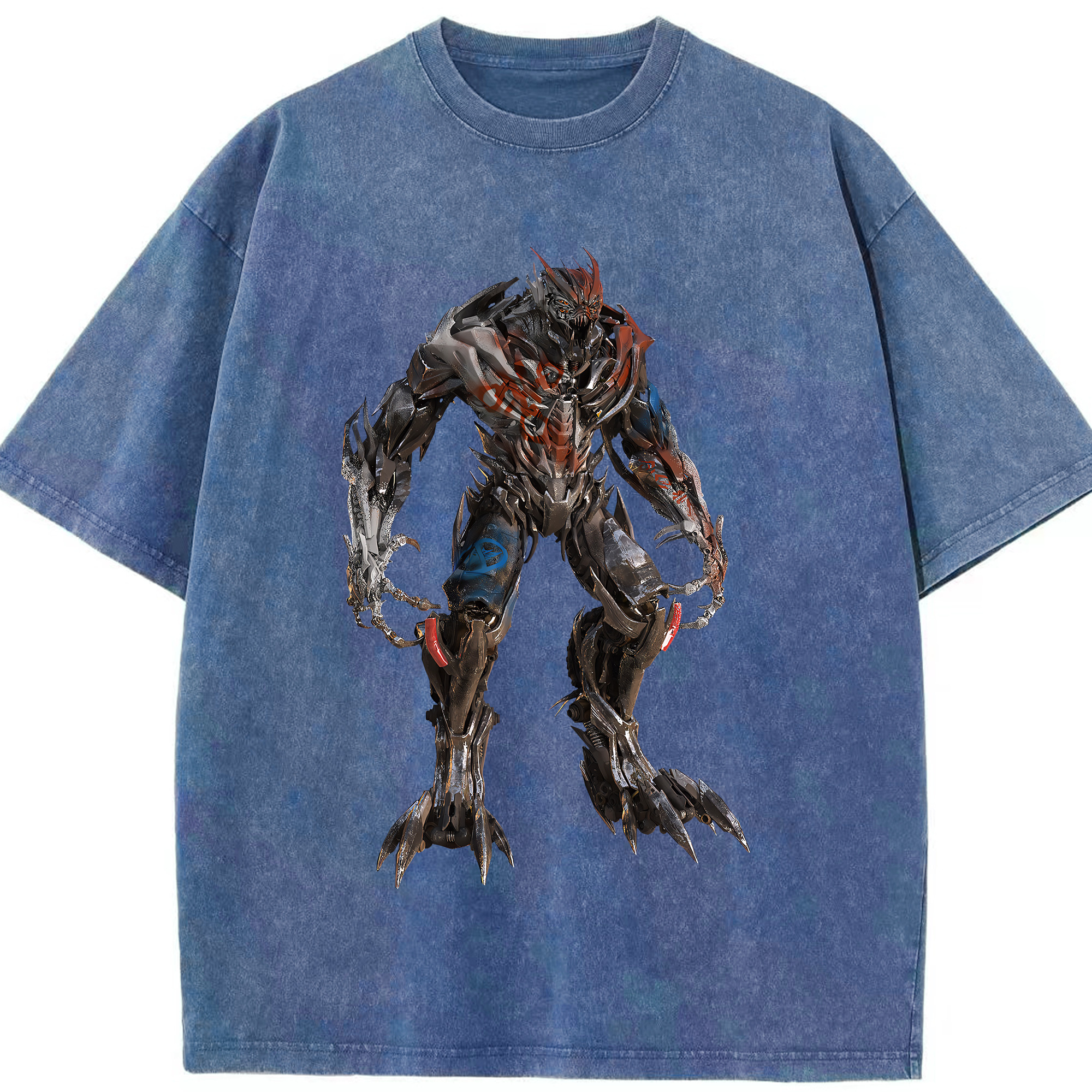 （画像用） Transformers トランスフォーマー 綿100% ヴィンテージ風 半袖Tシャツ（フロントプリント）