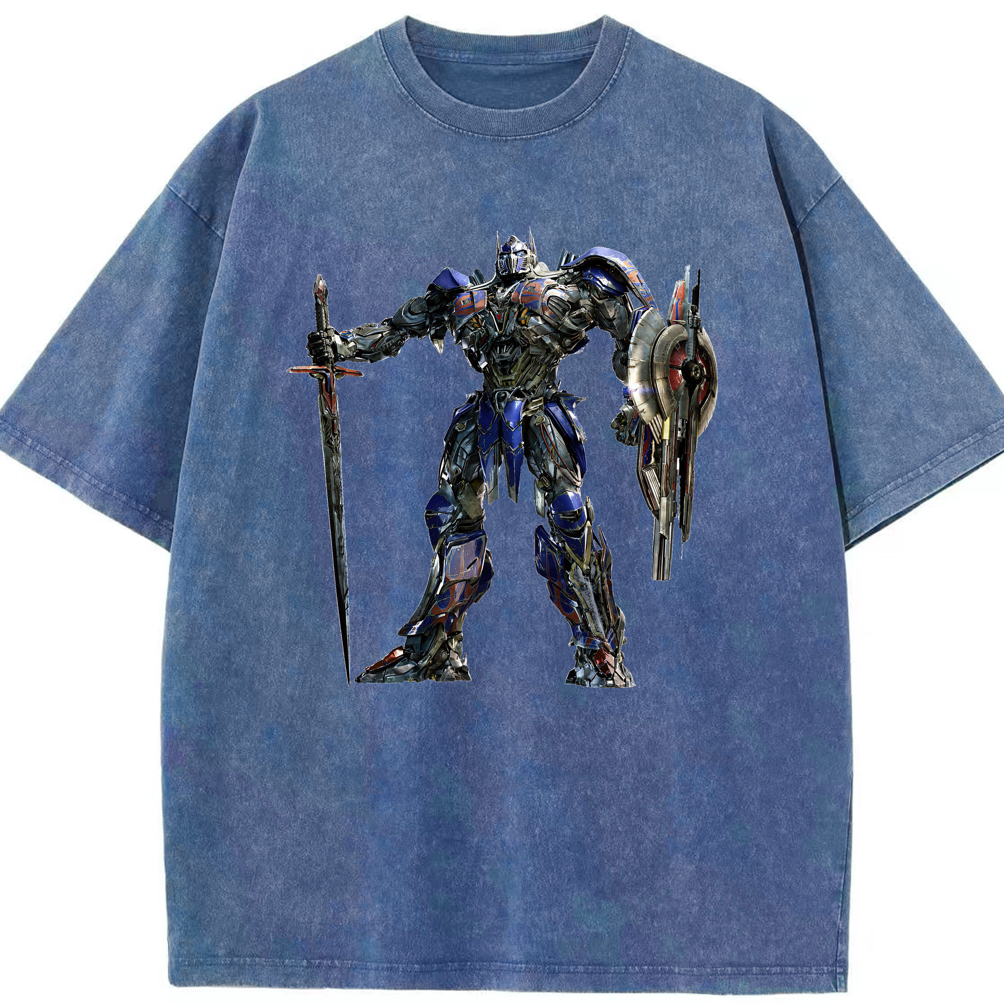 （画像用） Transformers トランスフォーマー 綿100% ヴィンテージ風 半袖Tシャツ（フロントプリント）