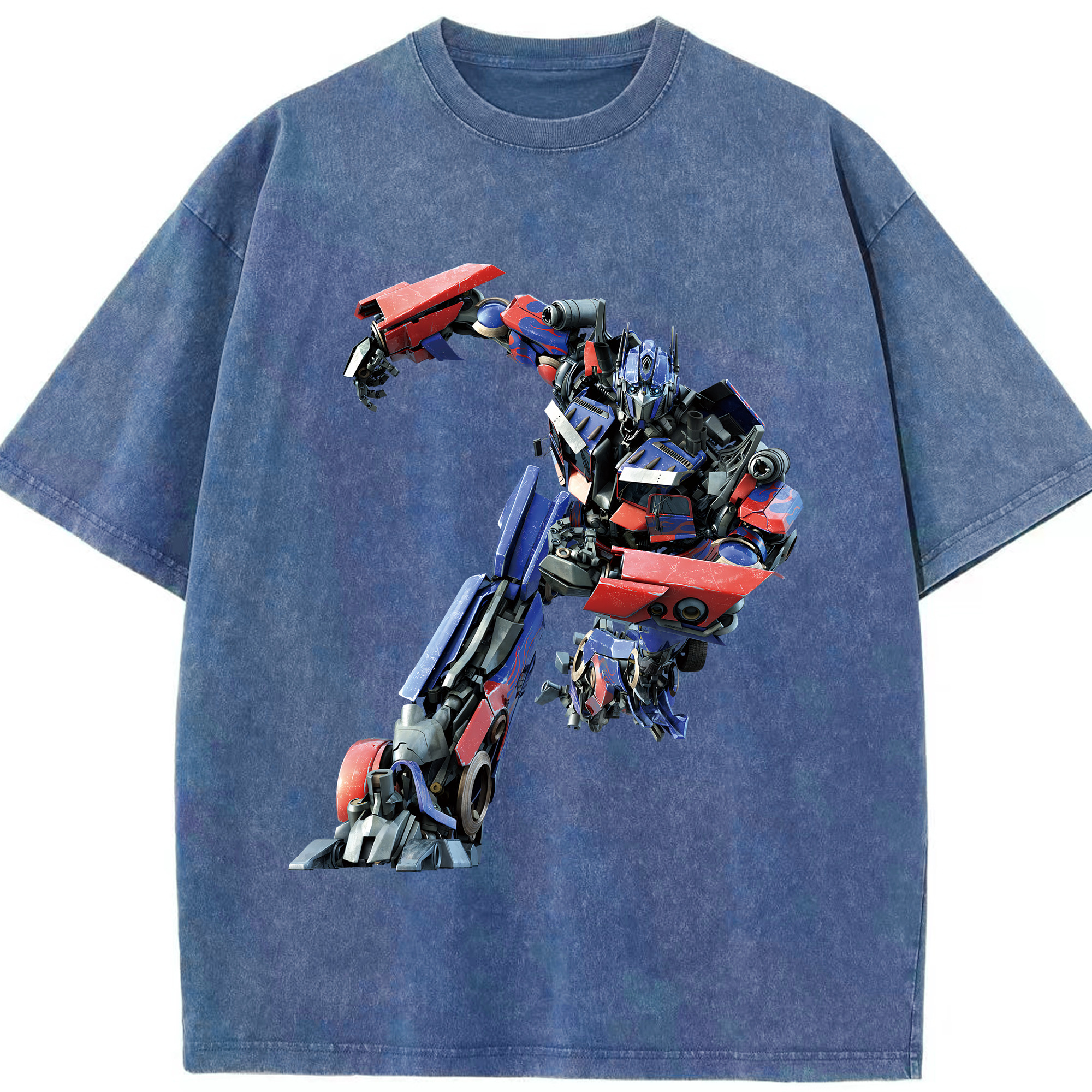 （画像用） Transformers トランスフォーマー 綿100% ヴィンテージ風 半袖Tシャツ（フロントプリント）
