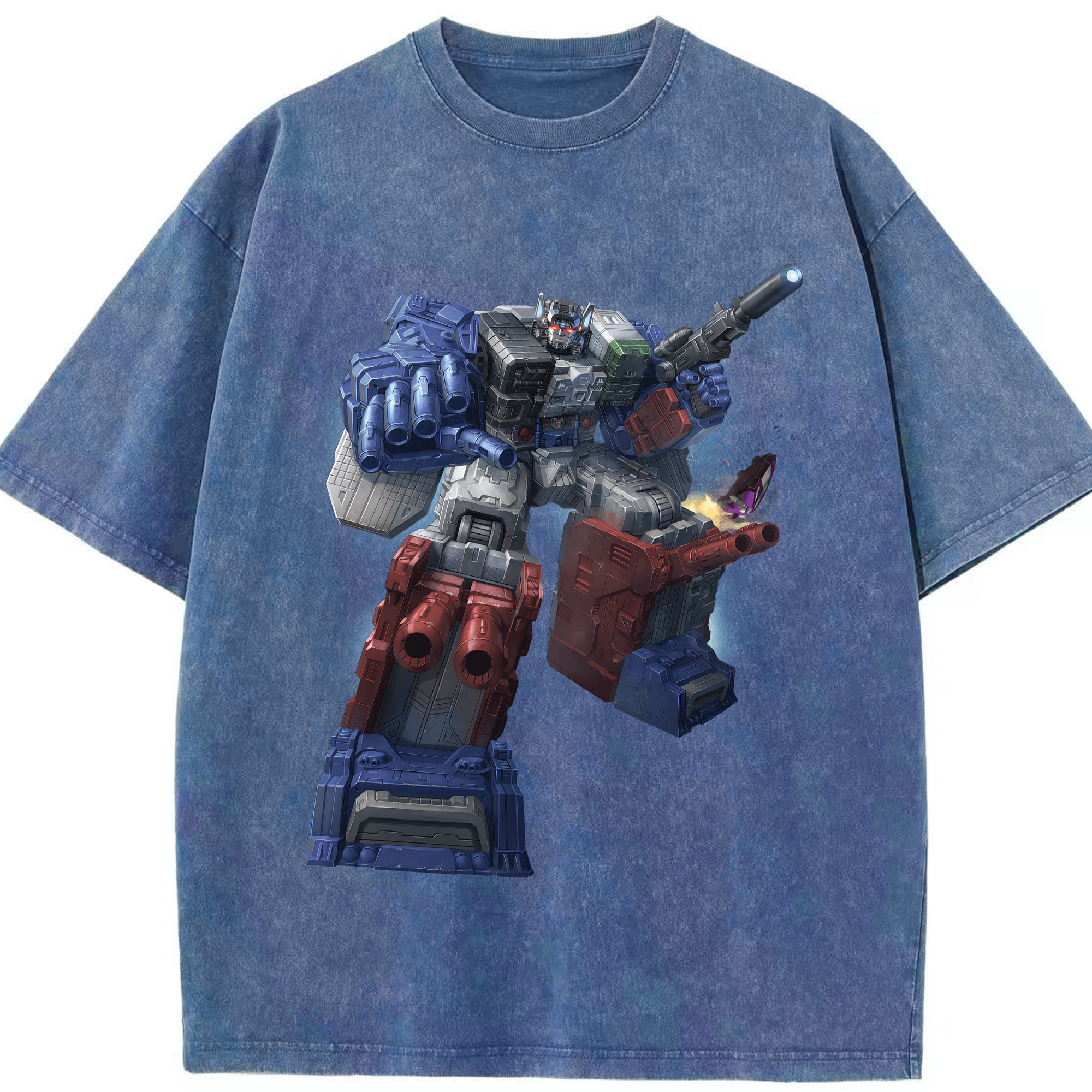 （画像用） Transformers トランスフォーマー 綿100% ヴィンテージ風 半袖Tシャツ（フロントプリント）