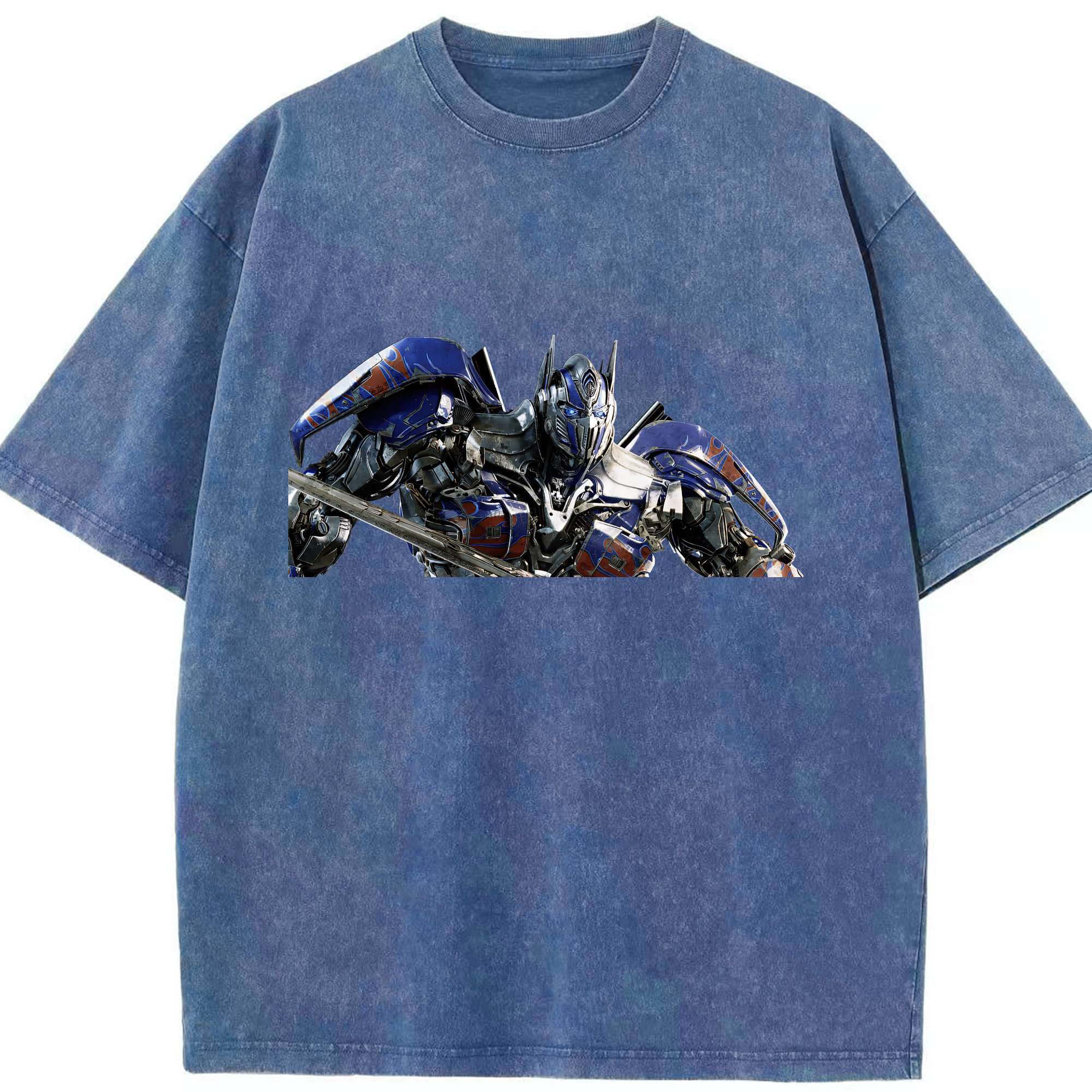 （画像用） Transformers トランスフォーマー 綿100% ヴィンテージ風 半袖Tシャツ（フロントプリント）