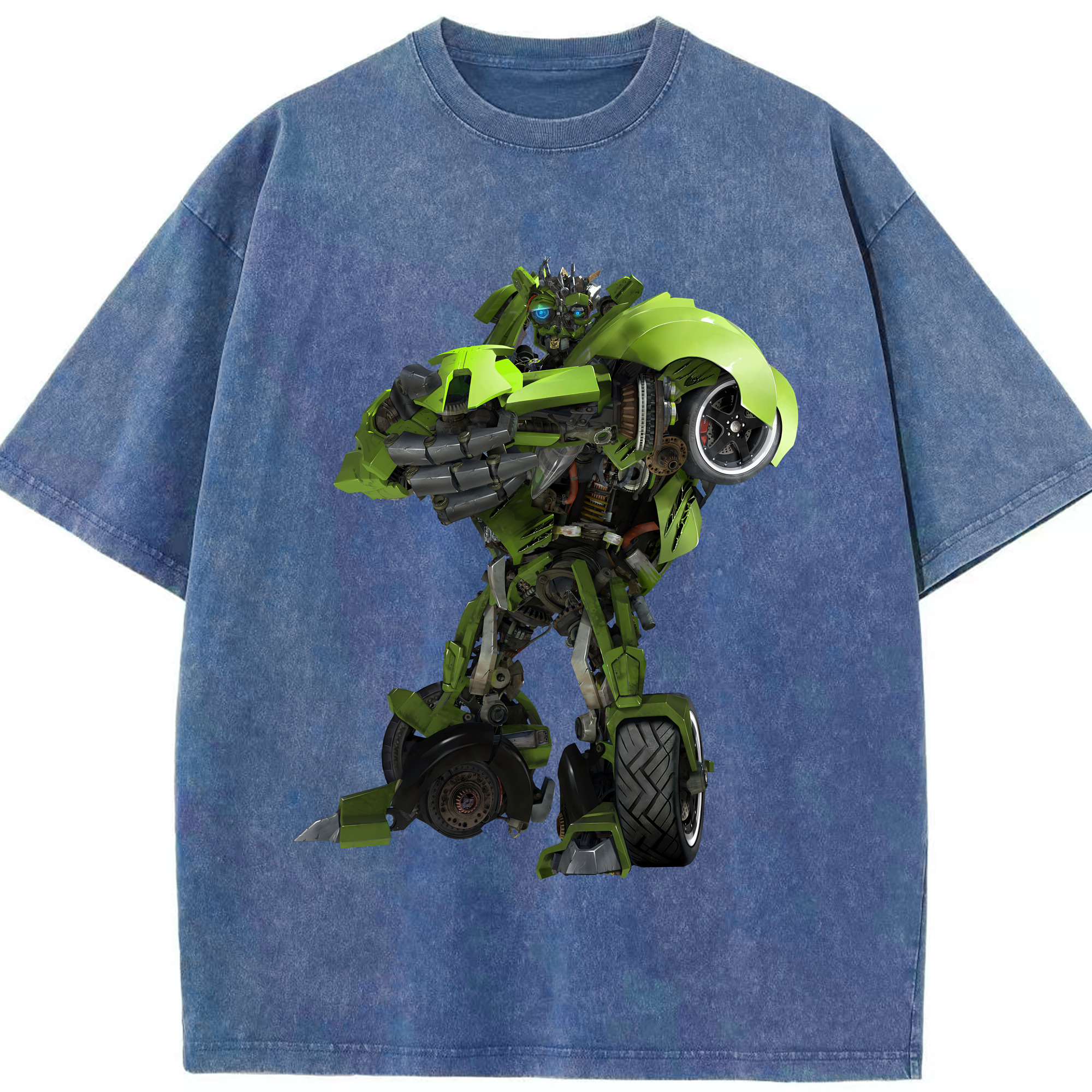 （画像用） Transformers トランスフォーマー 綿100% ヴィンテージ風 半袖Tシャツ（フロントプリント）