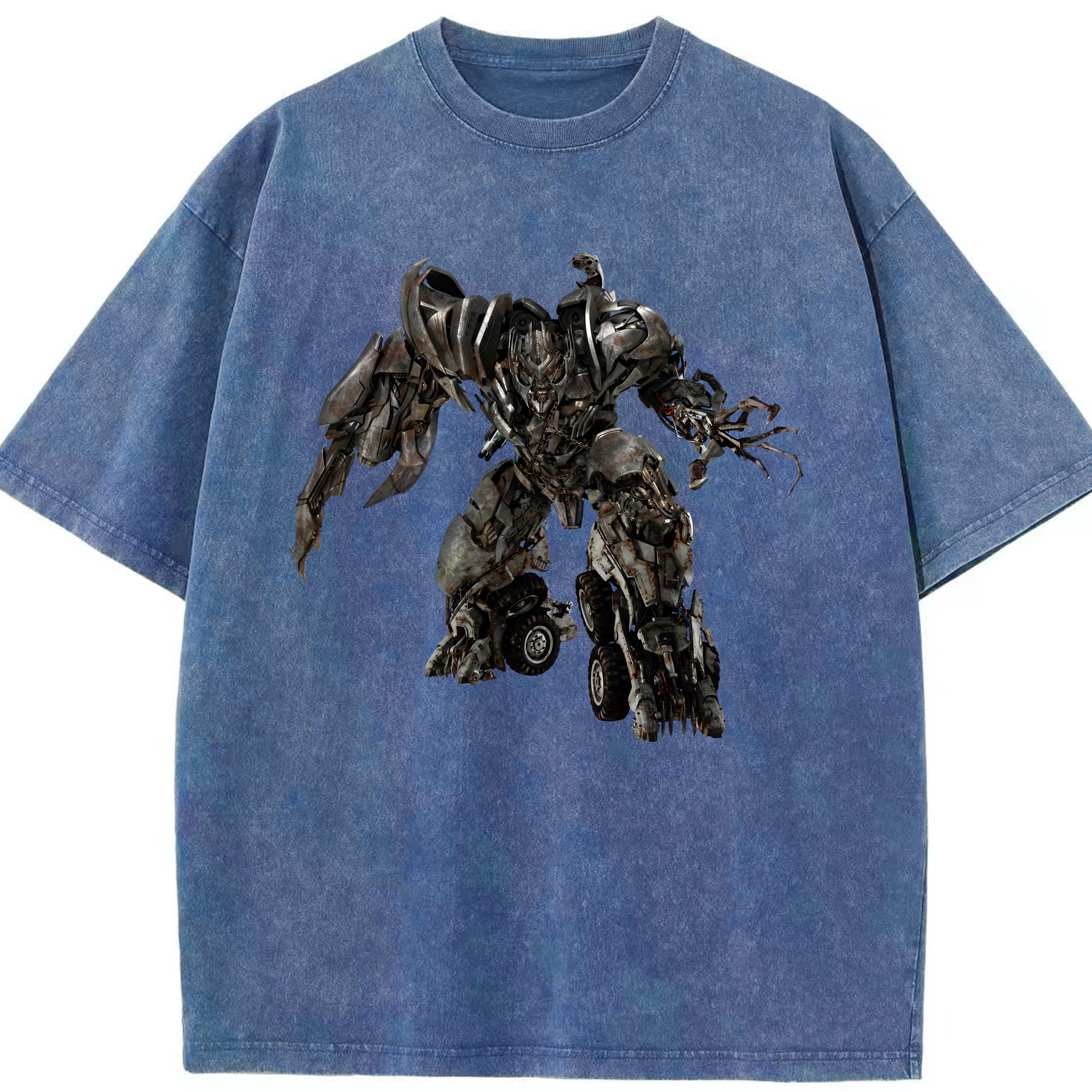 （画像用） Transformers トランスフォーマー 綿100% ヴィンテージ風 半袖Tシャツ（フロントプリント）