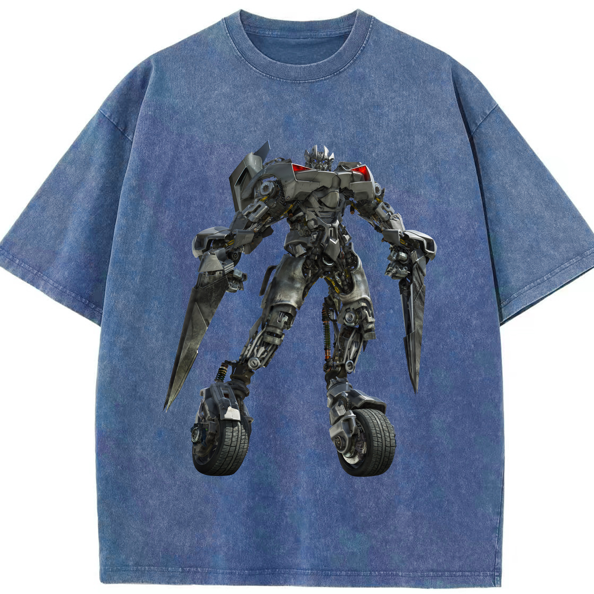 （画像用） Transformers トランスフォーマー 綿100% ヴィンテージ風 半袖Tシャツ（フロントプリント）