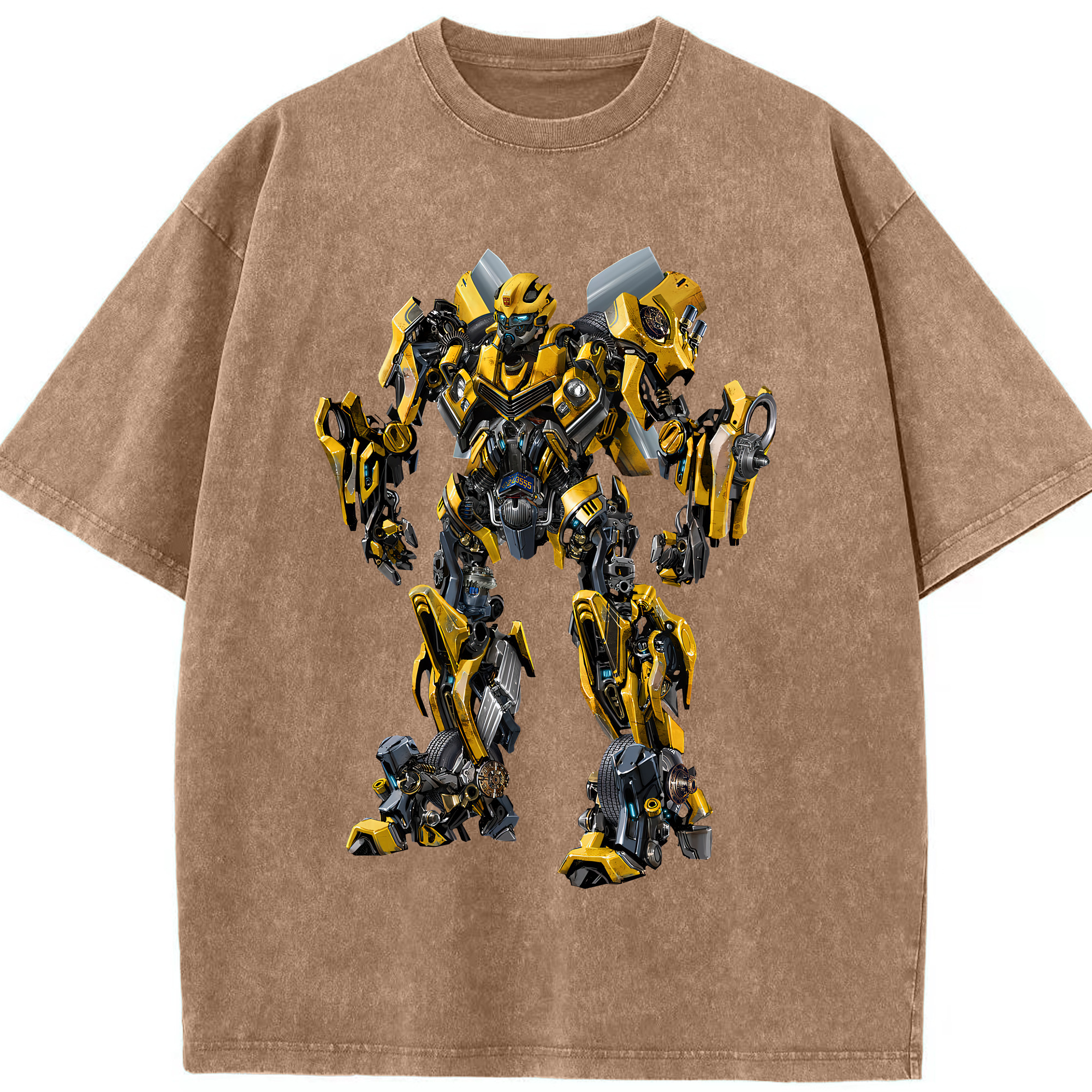 （画像用） Transformers トランスフォーマー 綿100% ヴィンテージ風 半袖Tシャツ（フロントプリント）