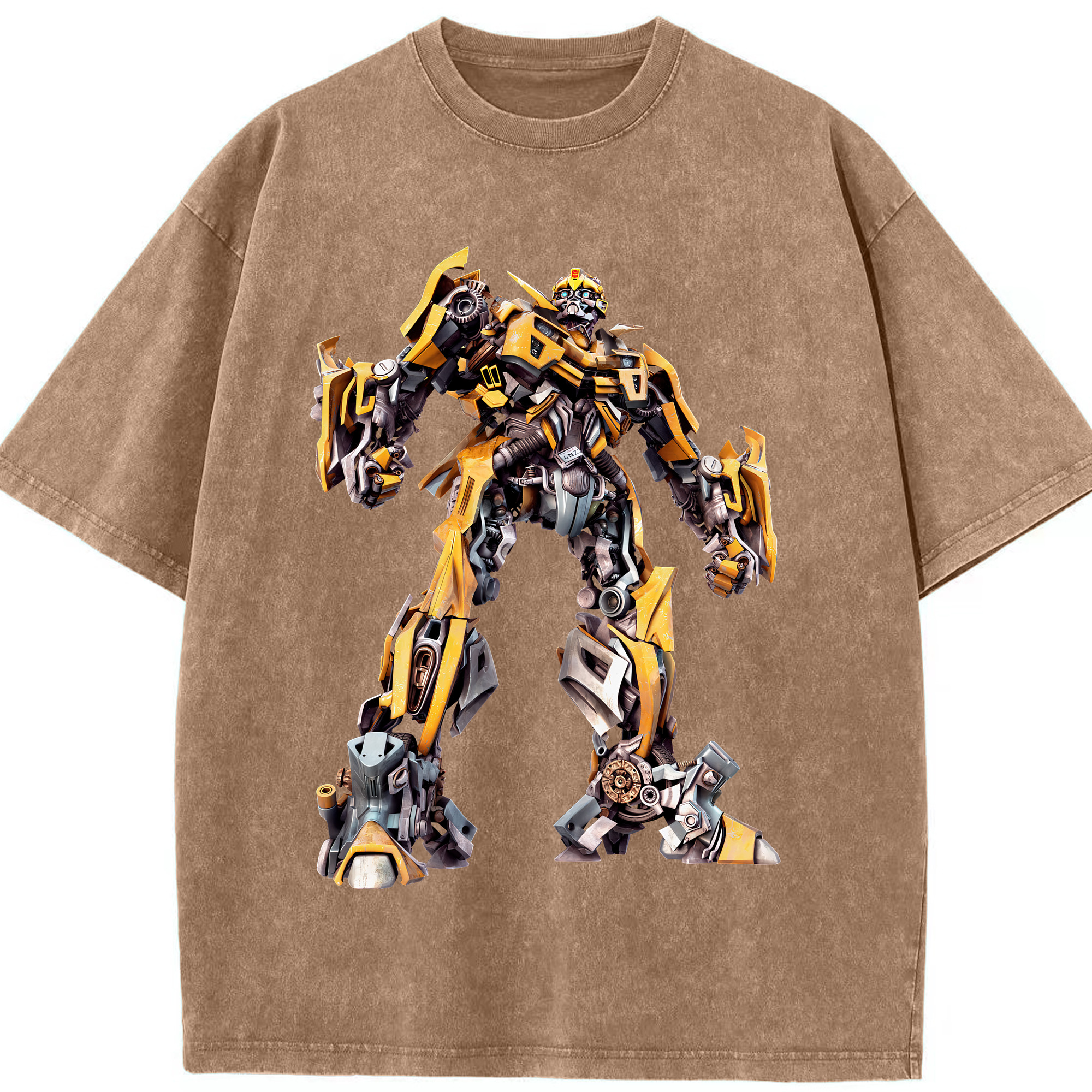 （画像用） Transformers トランスフォーマー 綿100% ヴィンテージ風 半袖Tシャツ（フロントプリント）
