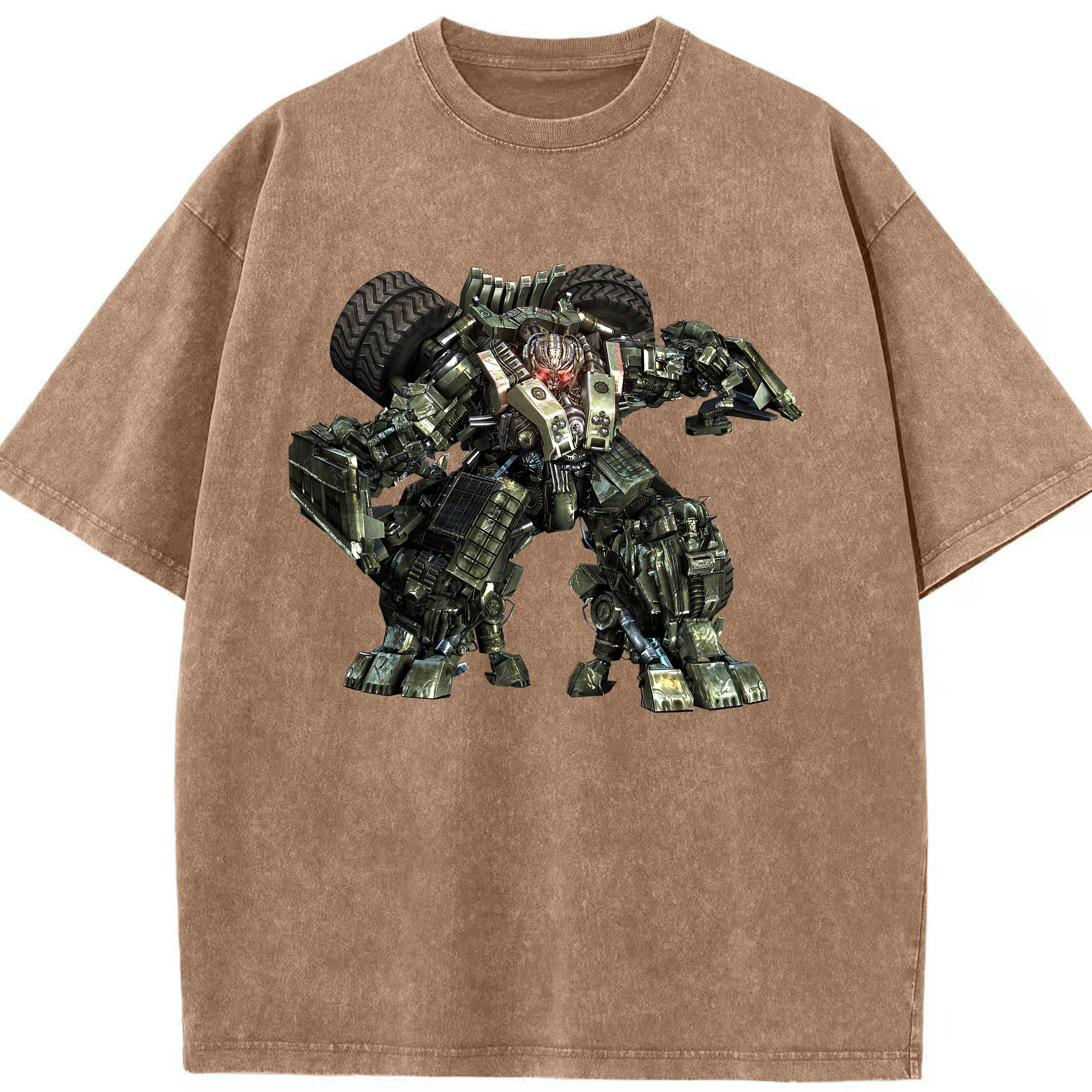（画像用） Transformers トランスフォーマー 綿100% ヴィンテージ風 半袖Tシャツ（フロントプリント）
