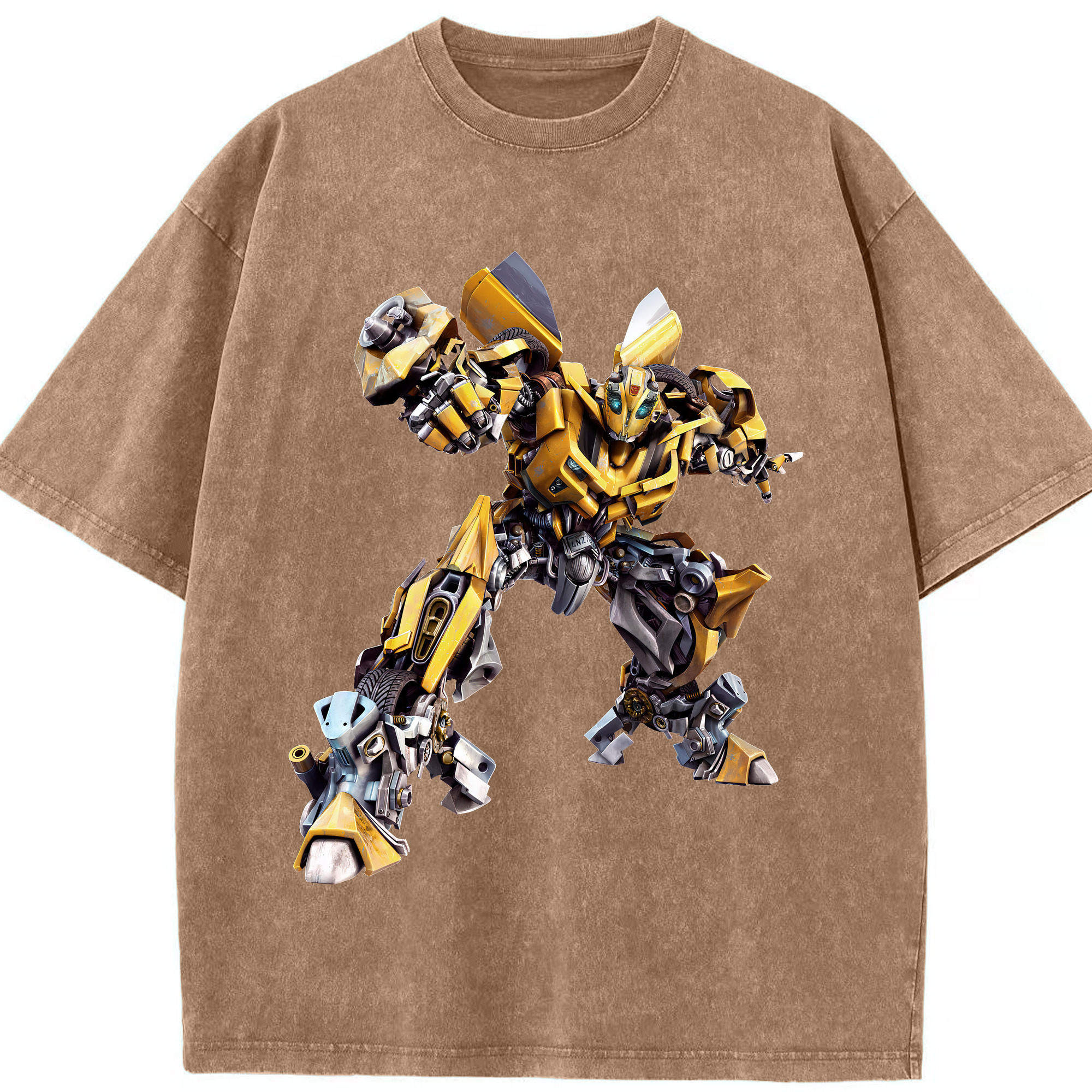 （画像用） Transformers トランスフォーマー 綿100% ヴィンテージ風 半袖Tシャツ（フロントプリント）
