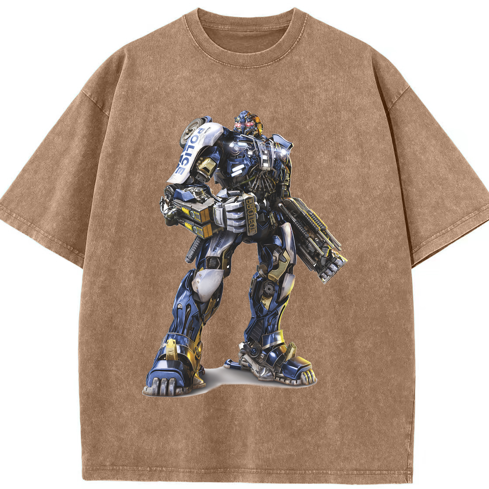 （画像用） Transformers トランスフォーマー 綿100% ヴィンテージ風 半袖Tシャツ（フロントプリント）