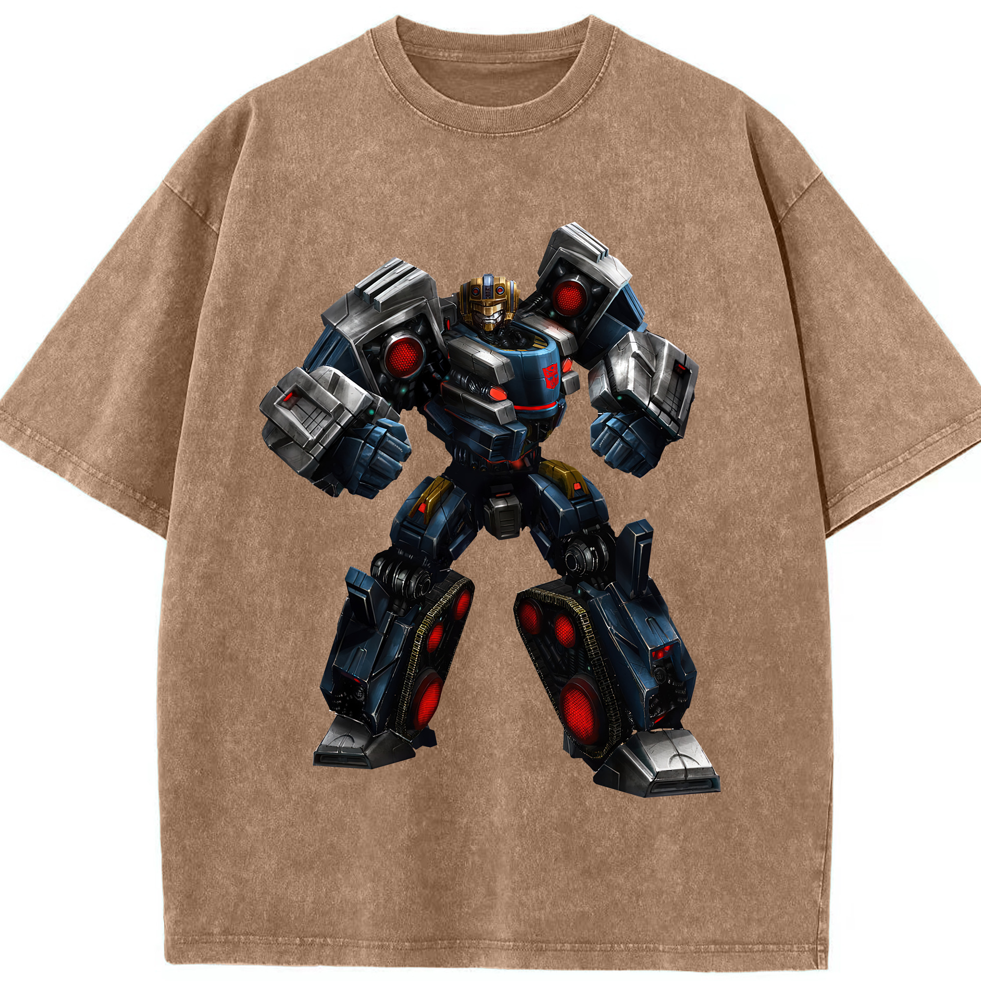 （画像用） Transformers トランスフォーマー 綿100% ヴィンテージ風 半袖Tシャツ（フロントプリント）
