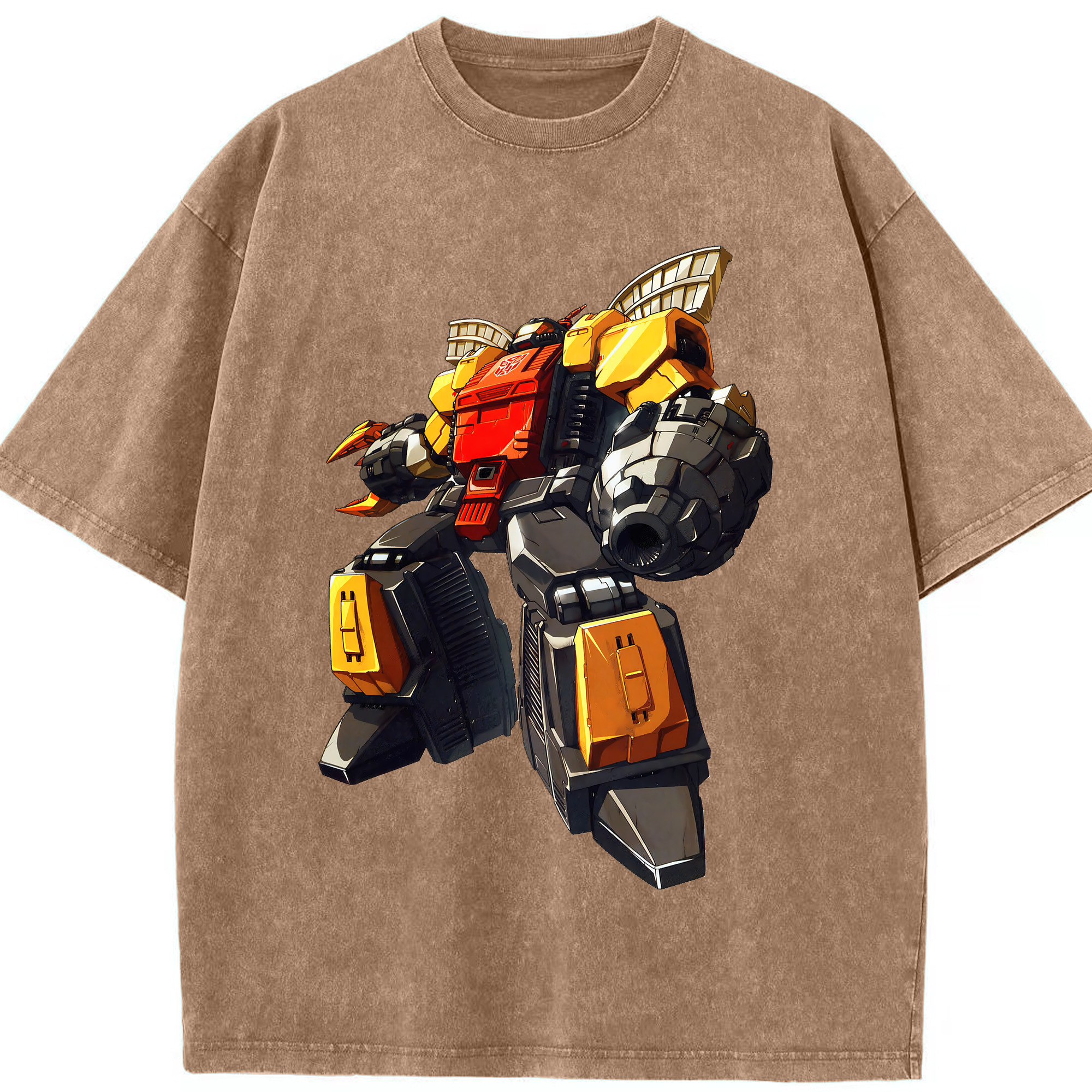 （画像用） Transformers トランスフォーマー 綿100% ヴィンテージ風 半袖Tシャツ（フロントプリント）