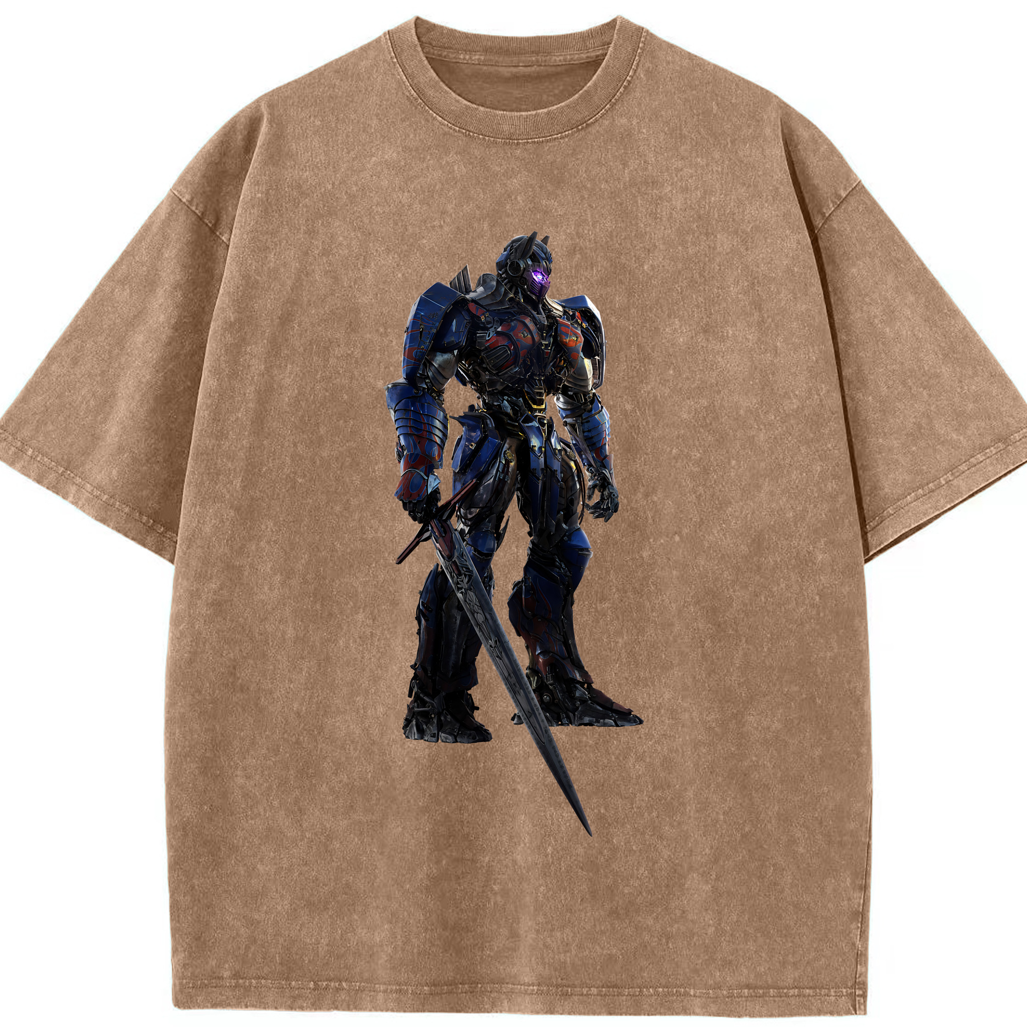 （画像用） Transformers トランスフォーマー 綿100% ヴィンテージ風 半袖Tシャツ（フロントプリント）