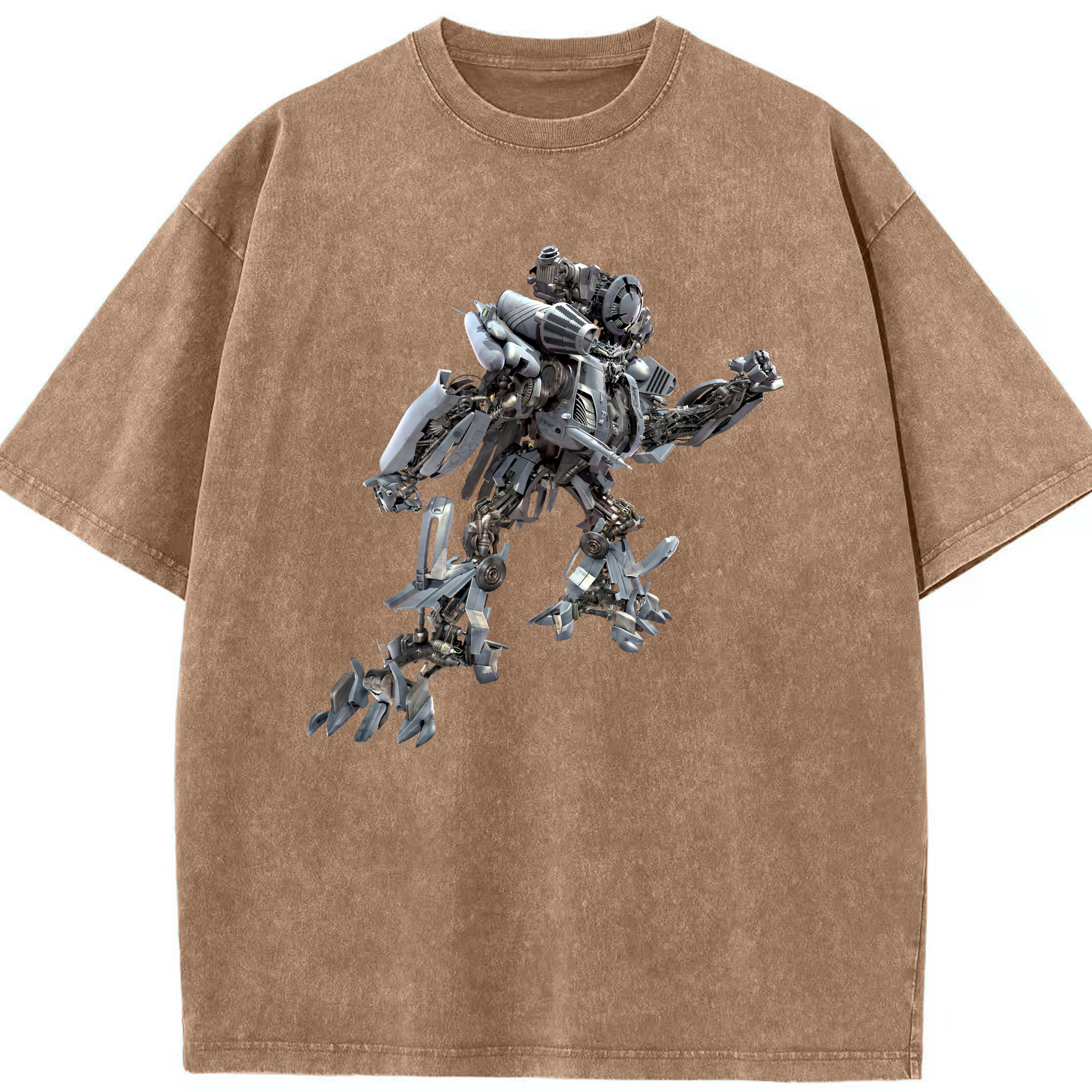 （画像用） Transformers トランスフォーマー 綿100% ヴィンテージ風 半袖Tシャツ（フロントプリント）