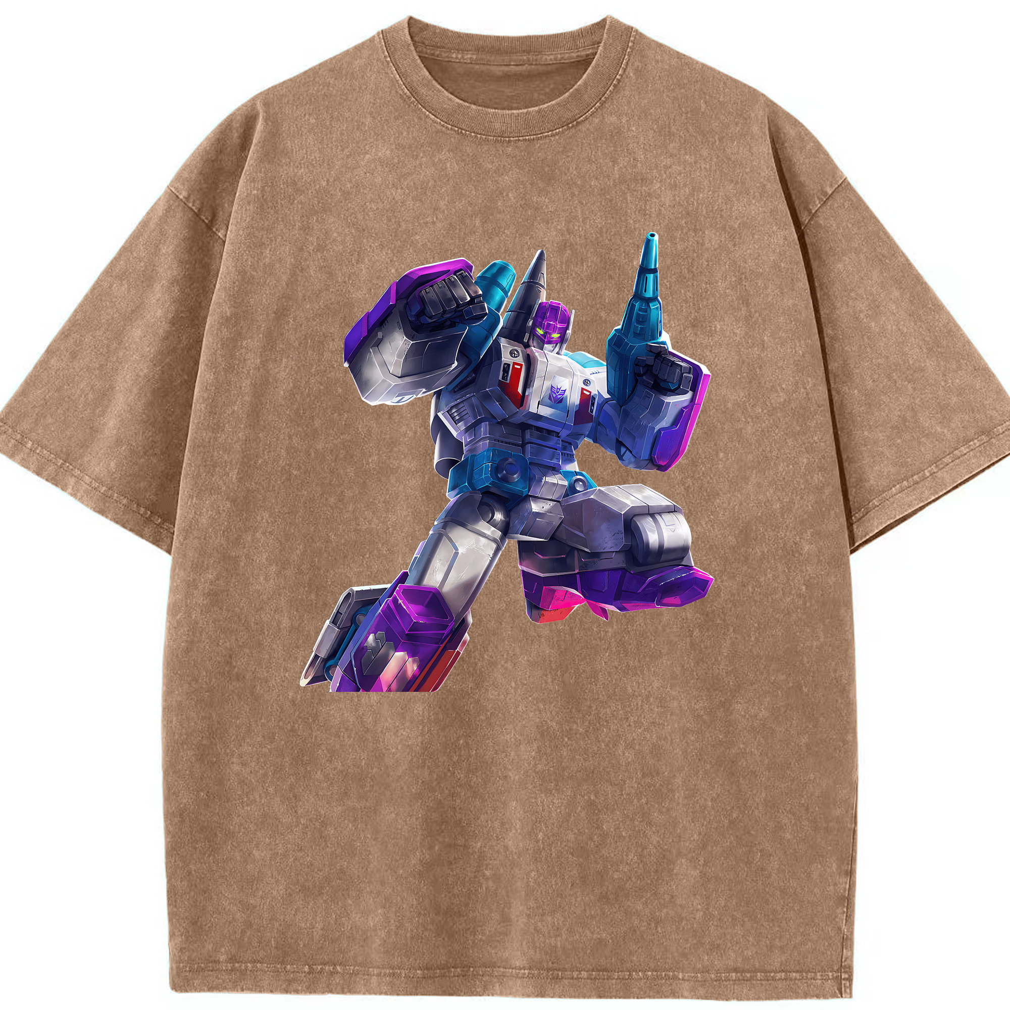 （画像用） Transformers トランスフォーマー 綿100% ヴィンテージ風 半袖Tシャツ（フロントプリント）