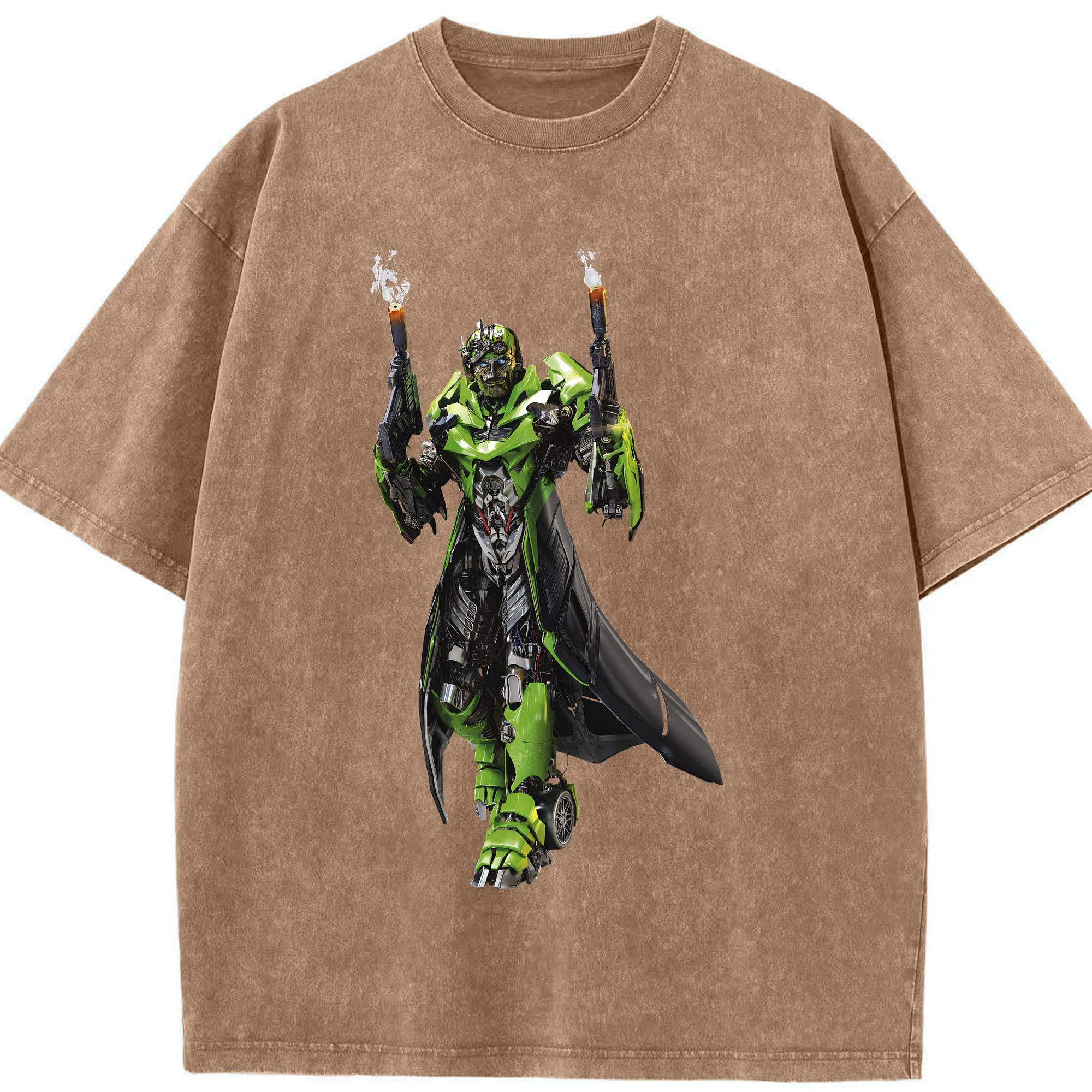 （画像用） Transformers トランスフォーマー 綿100% ヴィンテージ風 半袖Tシャツ（フロントプリント）