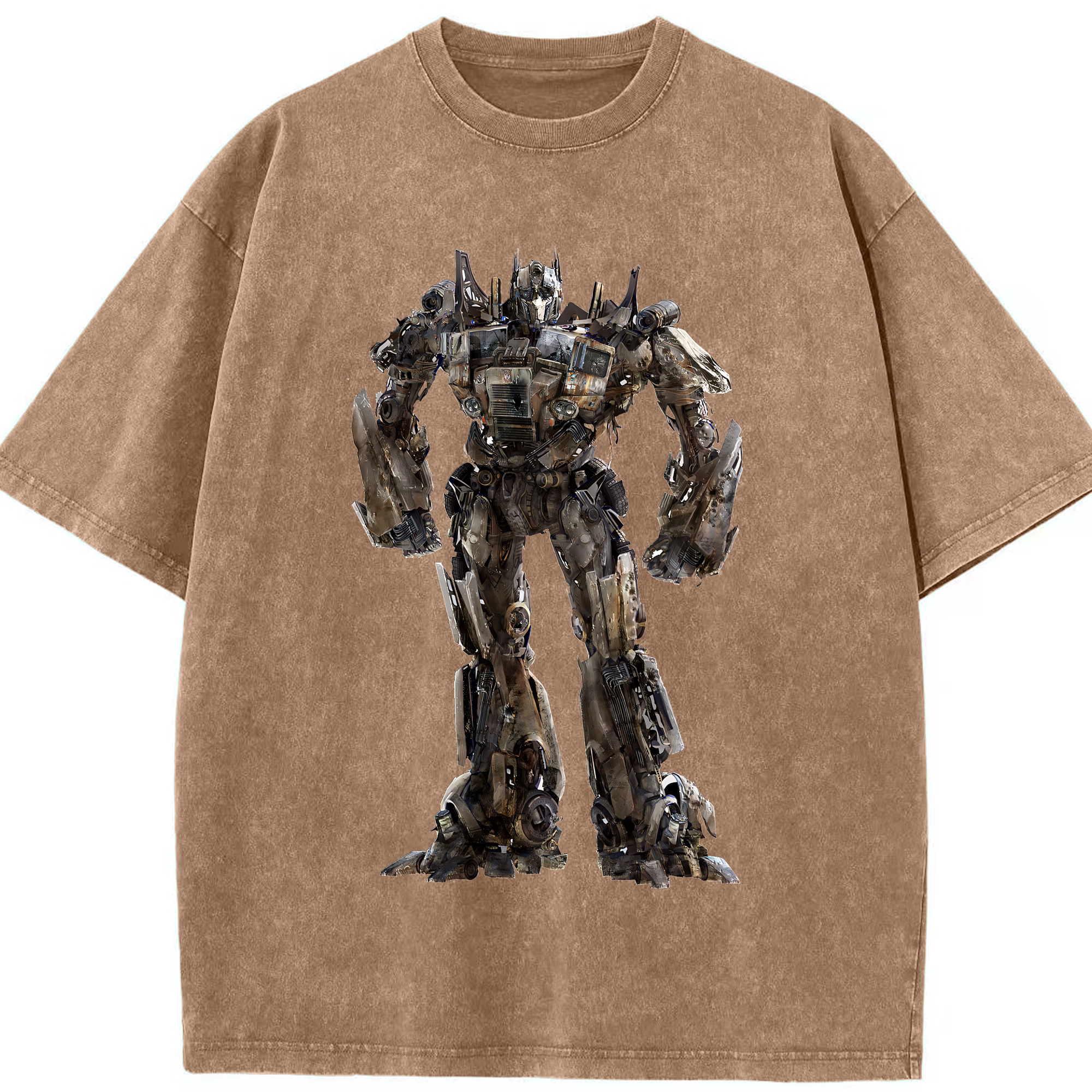 （画像用） Transformers トランスフォーマー 綿100% ヴィンテージ風 半袖Tシャツ（フロントプリント）
