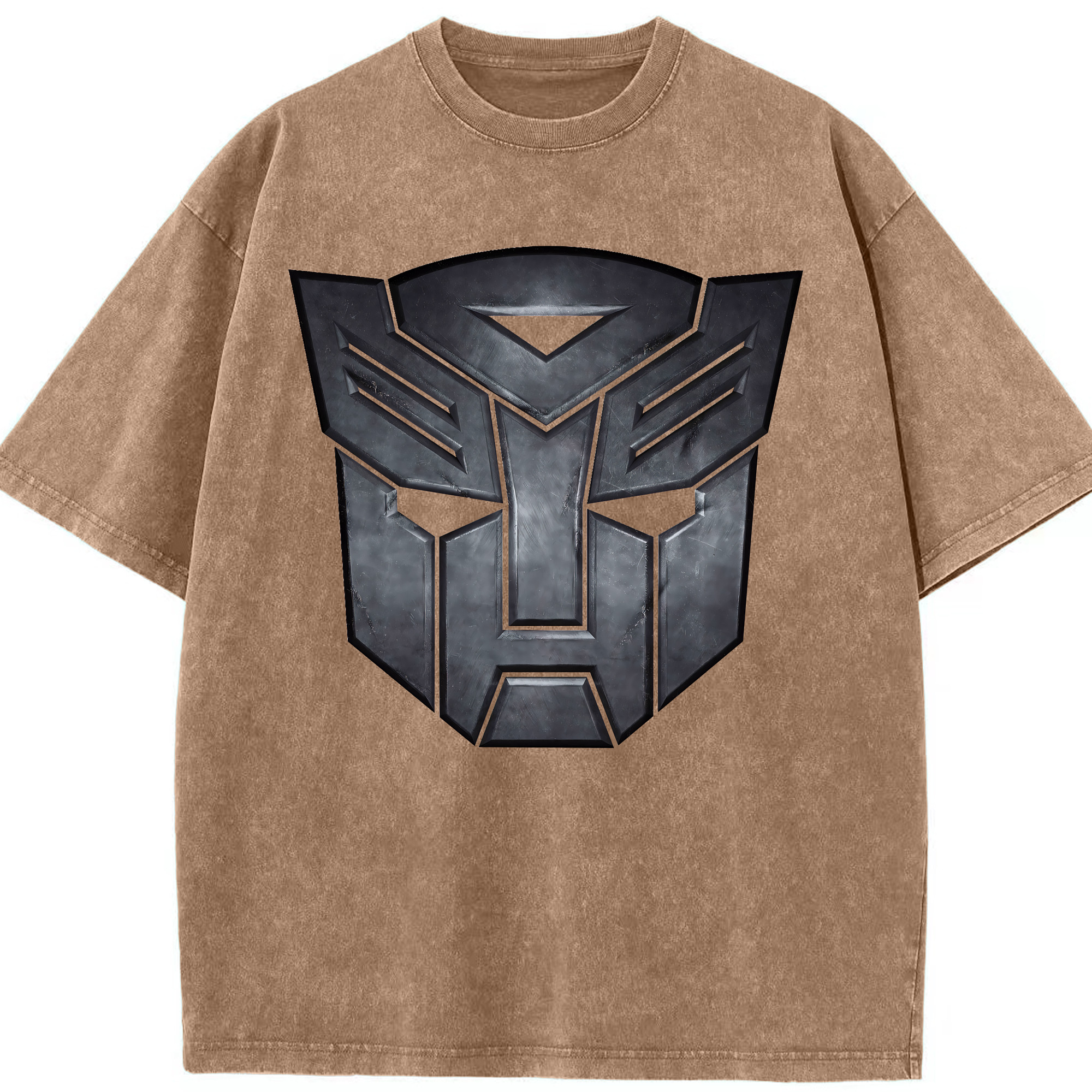 （画像用） Transformers トランスフォーマー 綿100% ヴィンテージ風 半袖Tシャツ（フロントプリント）