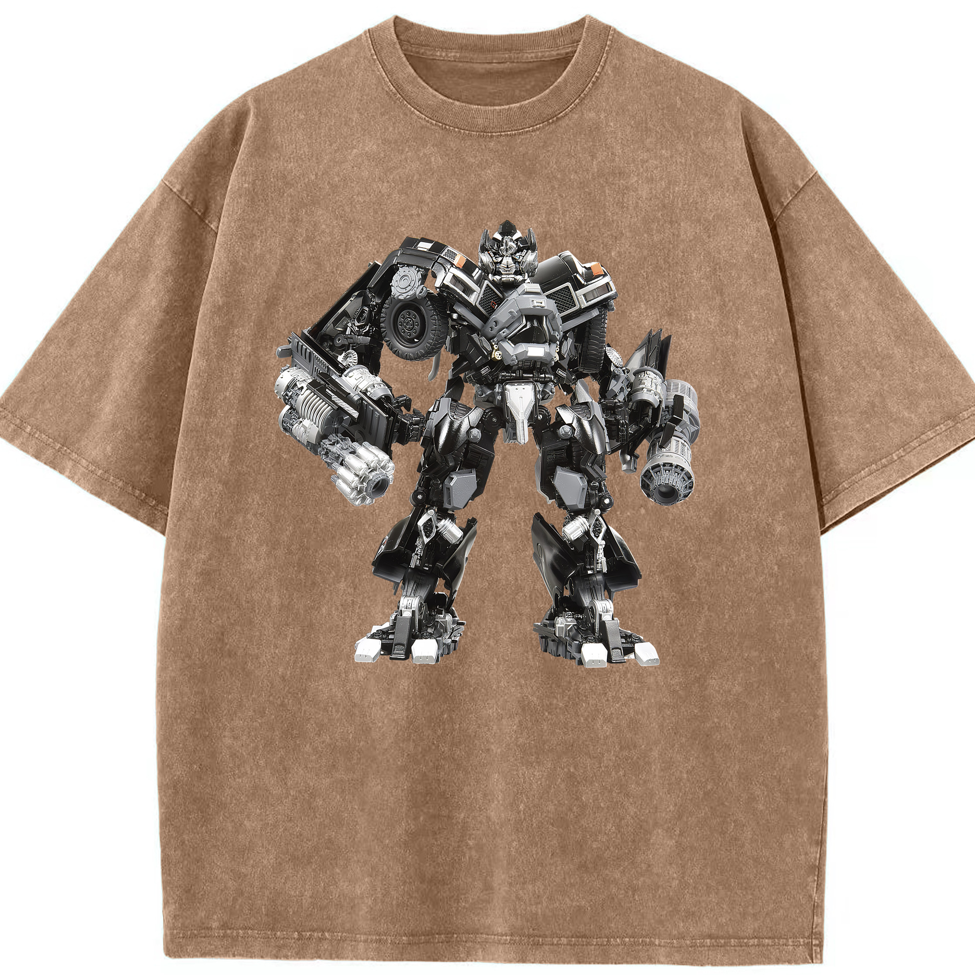 （画像用） Transformers トランスフォーマー 綿100% ヴィンテージ風 半袖Tシャツ（フロントプリント）
