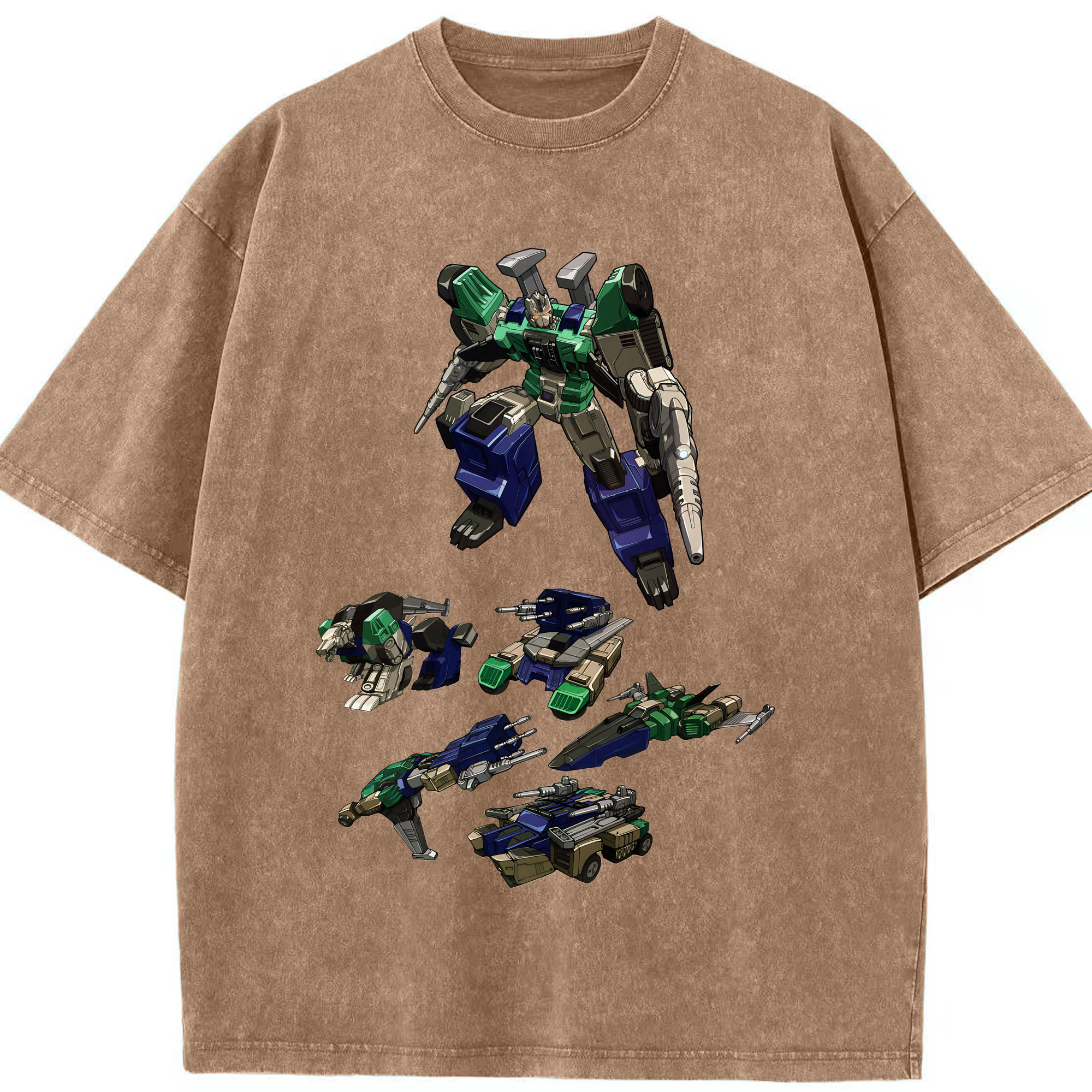 （画像用） Transformers トランスフォーマー 綿100% ヴィンテージ風 半袖Tシャツ（フロントプリント）