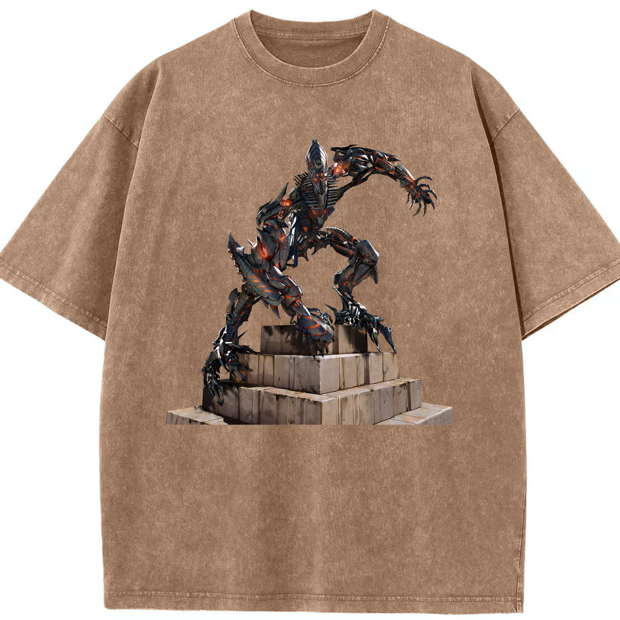（画像用） Transformers トランスフォーマー 綿100% ヴィンテージ風 半袖Tシャツ（フロントプリント）