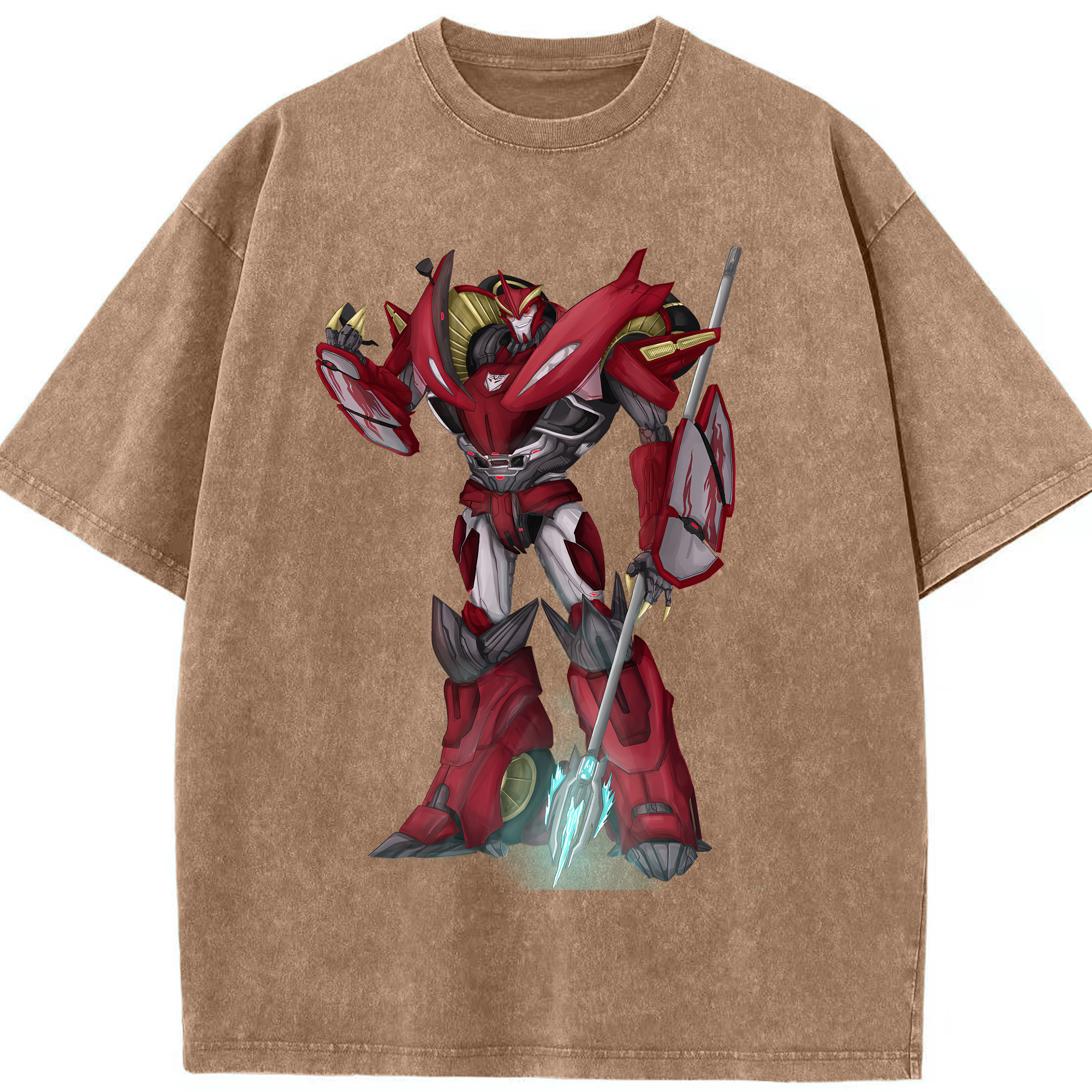 （画像用） Transformers トランスフォーマー 綿100% ヴィンテージ風 半袖Tシャツ（フロントプリント）