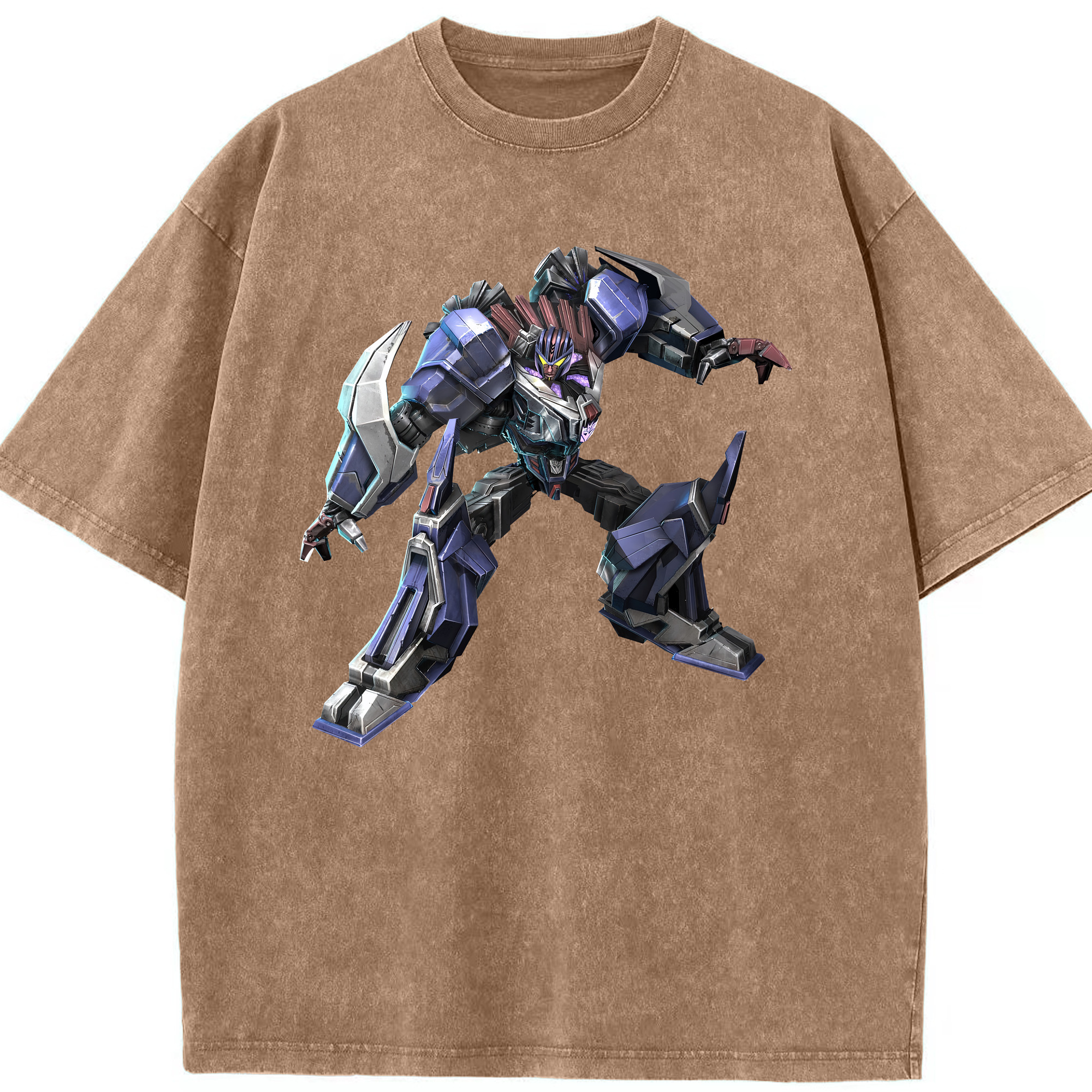 （画像用） Transformers トランスフォーマー 綿100% ヴィンテージ風 半袖Tシャツ（フロントプリント）