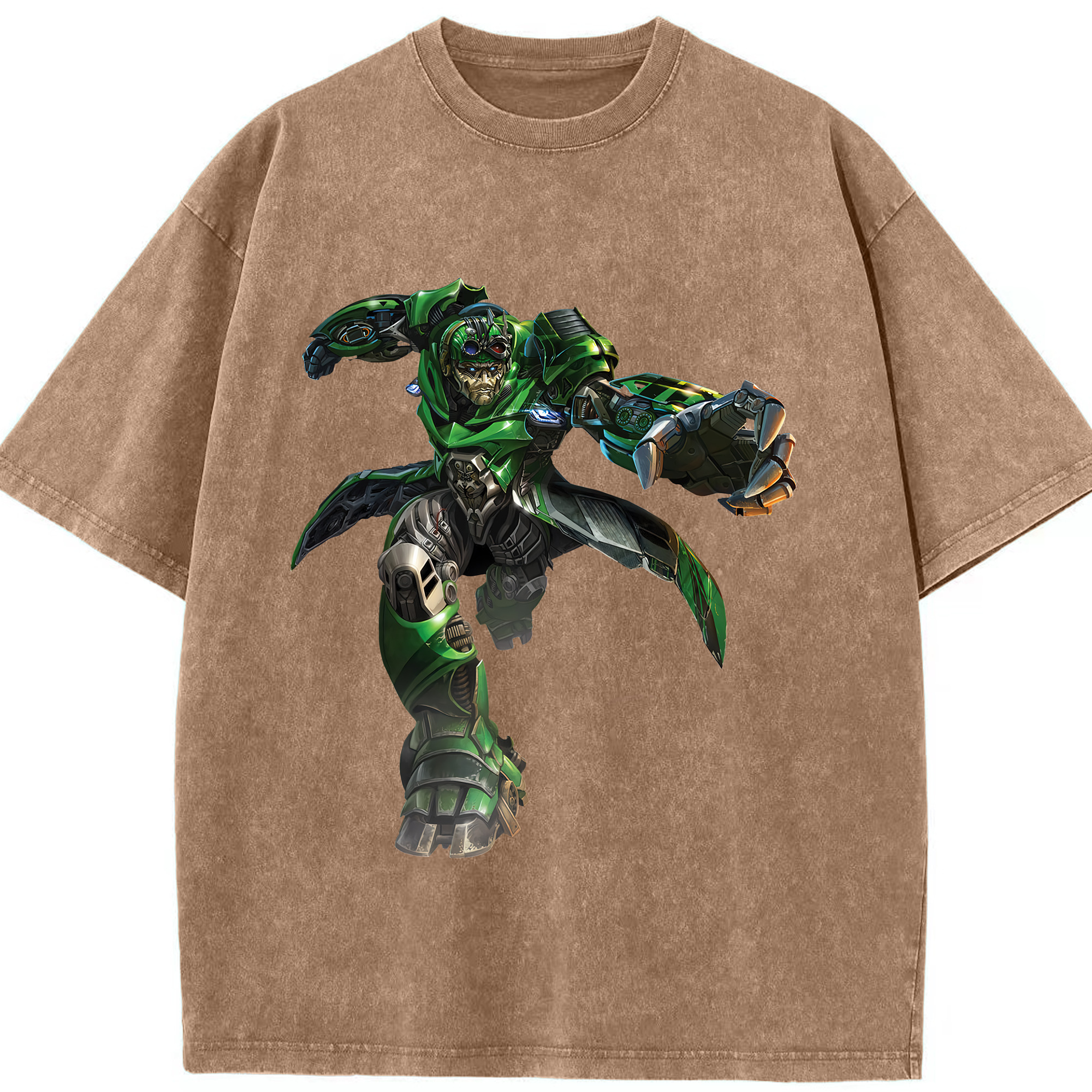 （画像用） Transformers トランスフォーマー 綿100% ヴィンテージ風 半袖Tシャツ（フロントプリント）