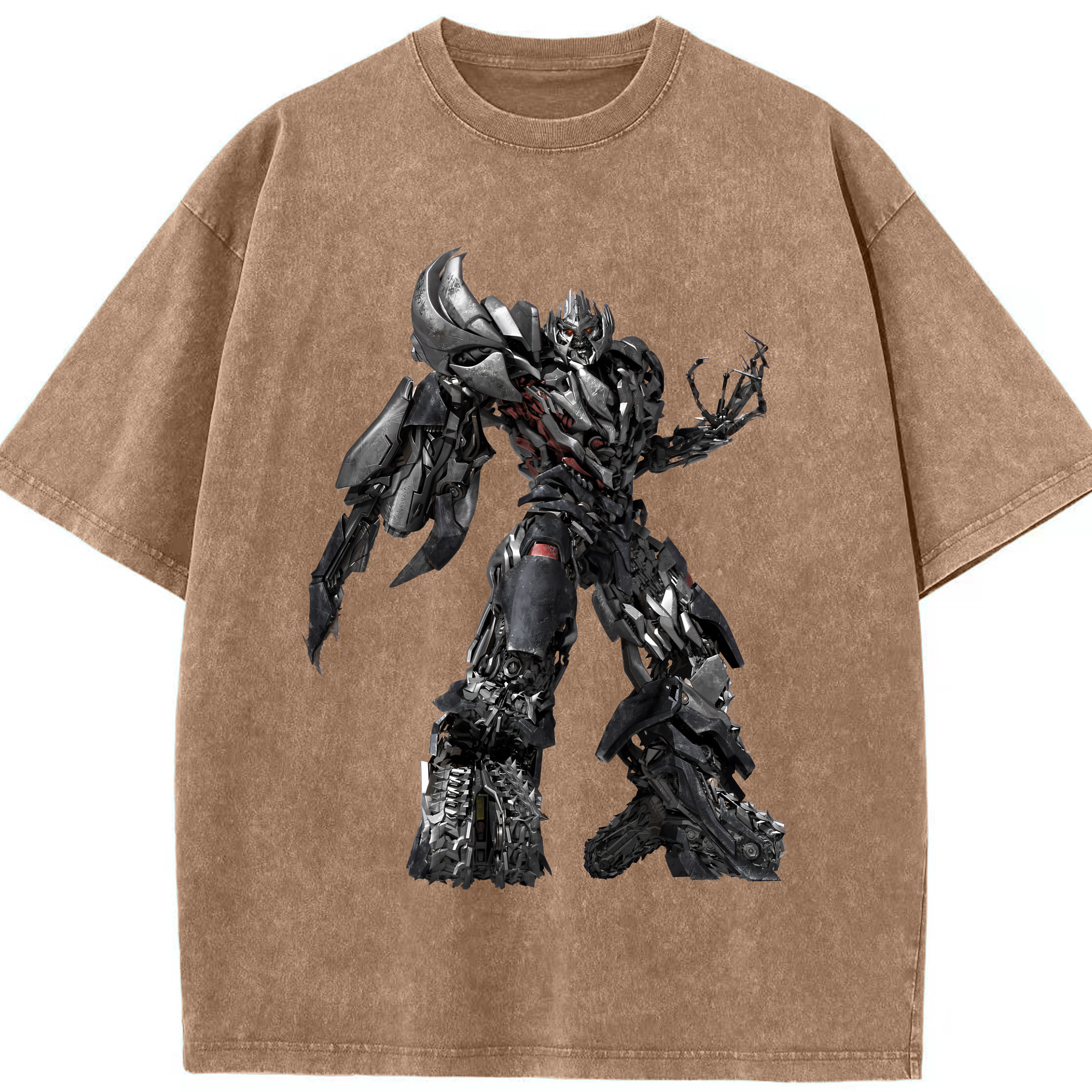 （画像用） Transformers トランスフォーマー 綿100% ヴィンテージ風 半袖Tシャツ（フロントプリント）