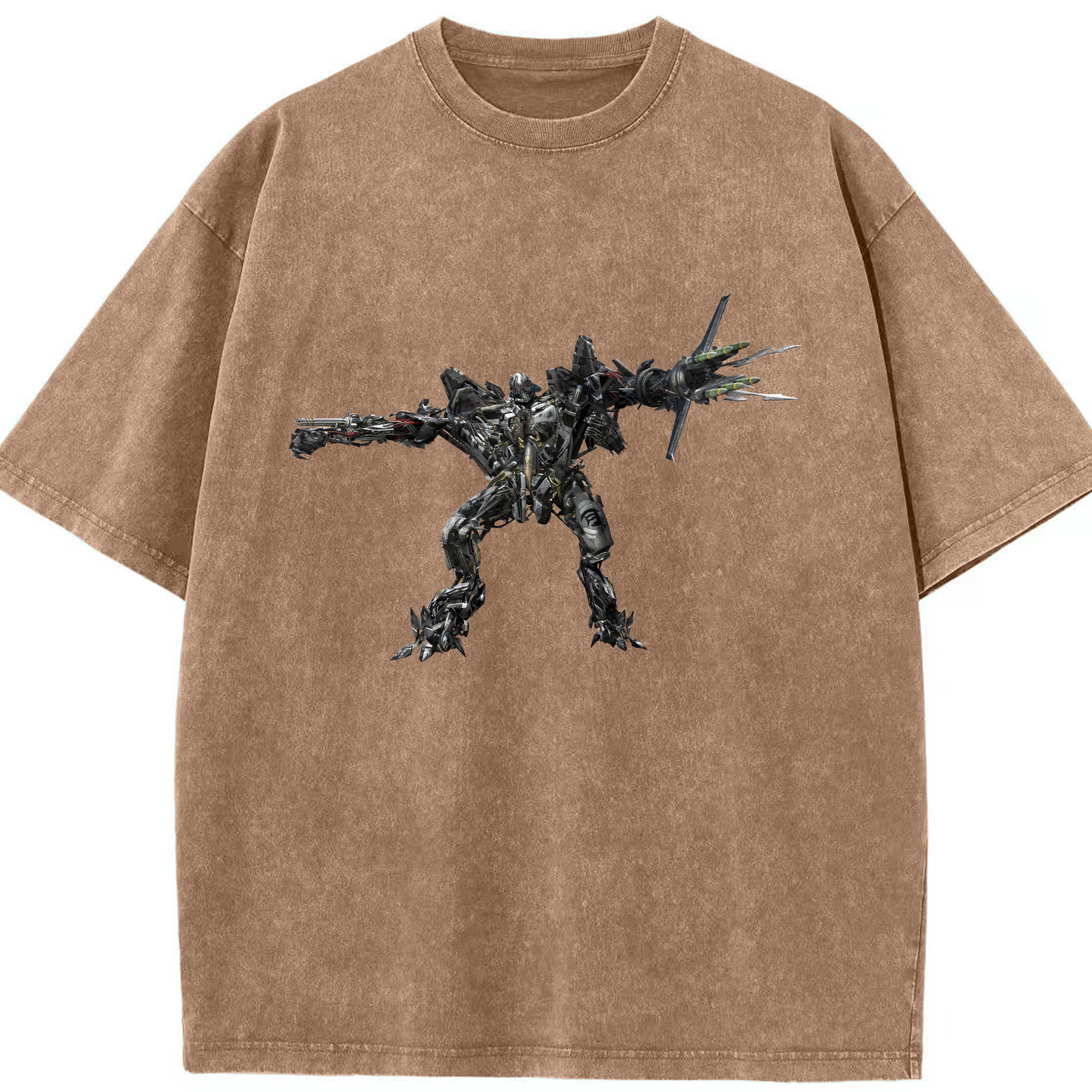 （画像用） Transformers トランスフォーマー 綿100% ヴィンテージ風 半袖Tシャツ（フロントプリント）