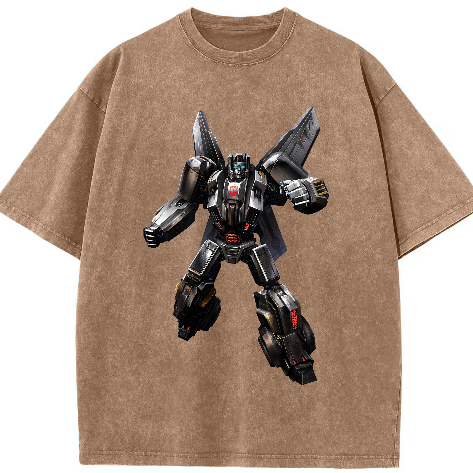 （画像用） Transformers トランスフォーマー 綿100% ヴィンテージ風 半袖Tシャツ（フロントプリント）