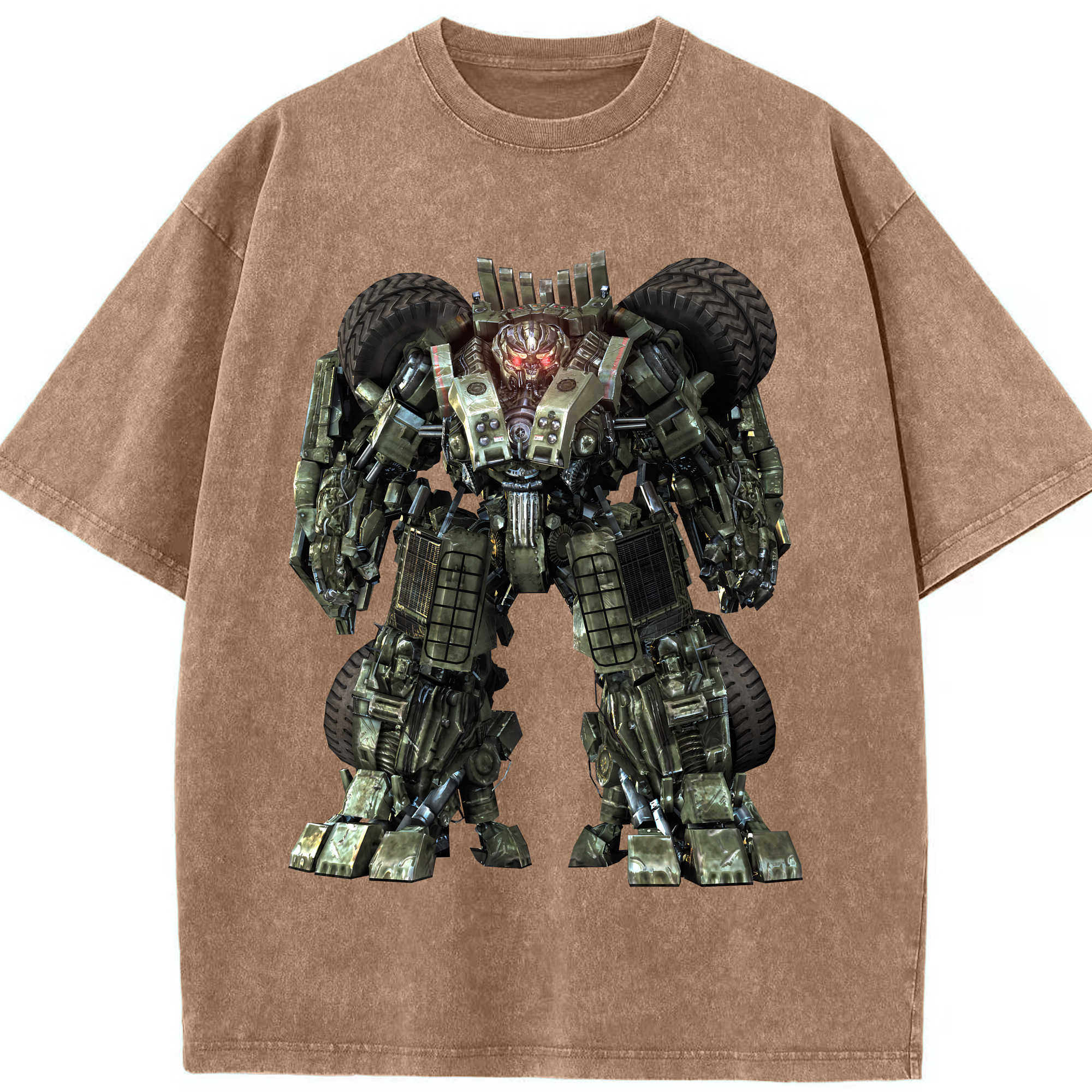 （画像用） Transformers トランスフォーマー 綿100% ヴィンテージ風 半袖Tシャツ（フロントプリント）