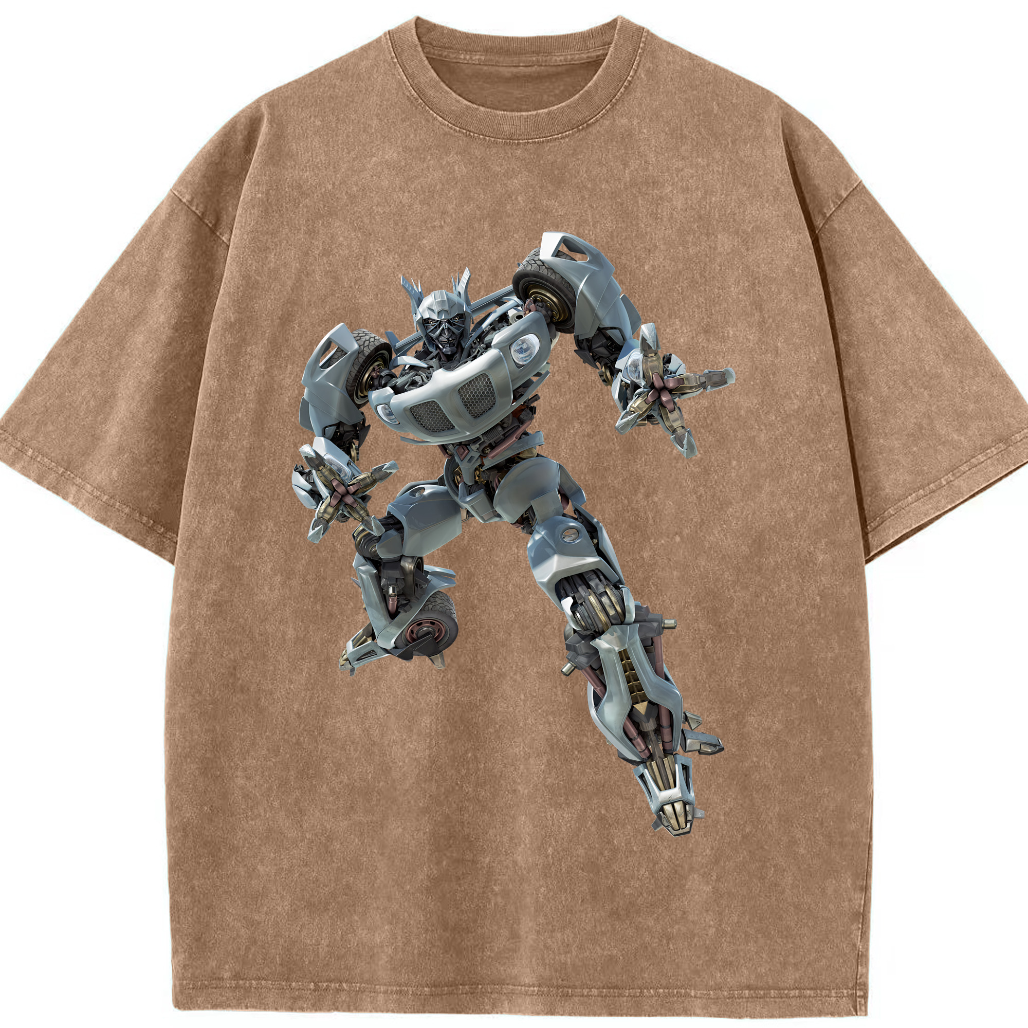（画像用） Transformers トランスフォーマー 綿100% ヴィンテージ風 半袖Tシャツ（フロントプリント）