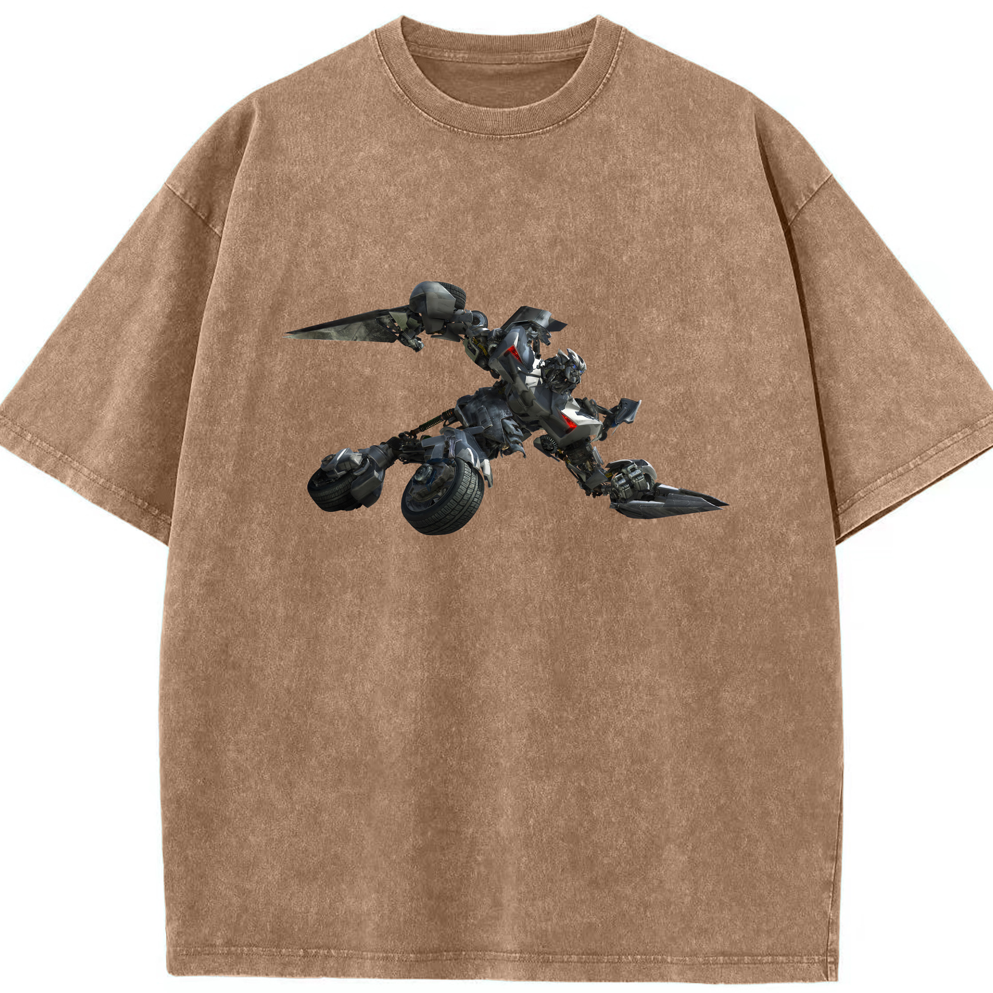 （画像用） Transformers トランスフォーマー 綿100% ヴィンテージ風 半袖Tシャツ（フロントプリント）