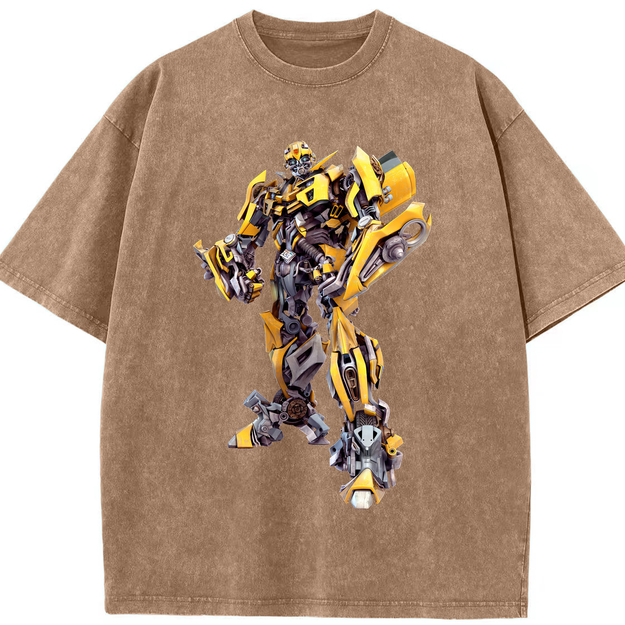 （画像用） Transformers トランスフォーマー 綿100% ヴィンテージ風 半袖Tシャツ（フロントプリント）