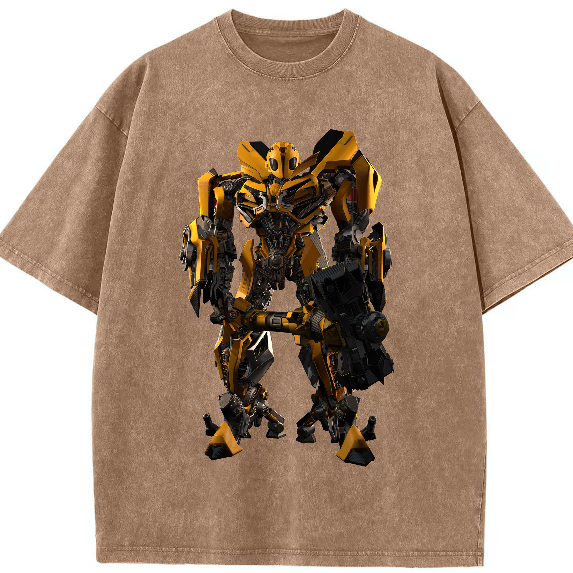 （画像用） Transformers トランスフォーマー 綿100% ヴィンテージ風 半袖Tシャツ（フロントプリント）