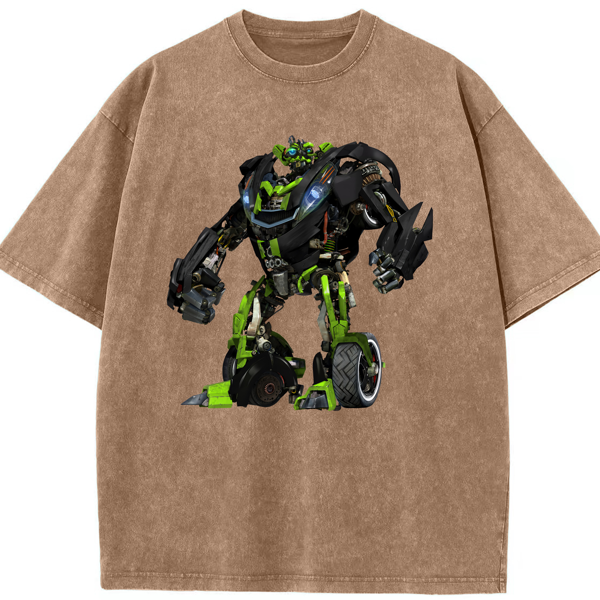 （画像用） Transformers トランスフォーマー 綿100% ヴィンテージ風 半袖Tシャツ（フロントプリント）