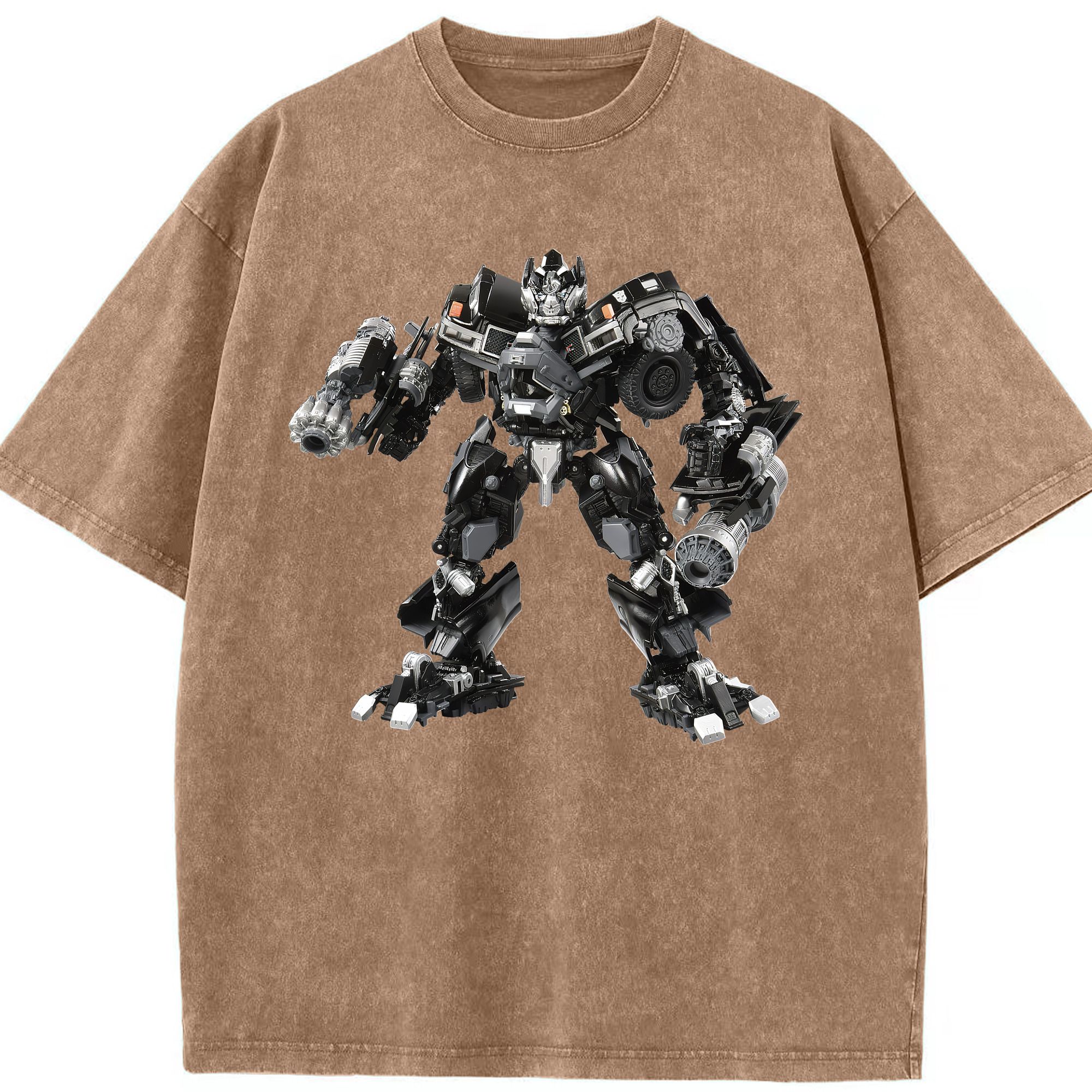 （画像用） Transformers トランスフォーマー 綿100% ヴィンテージ風 半袖Tシャツ（フロントプリント）