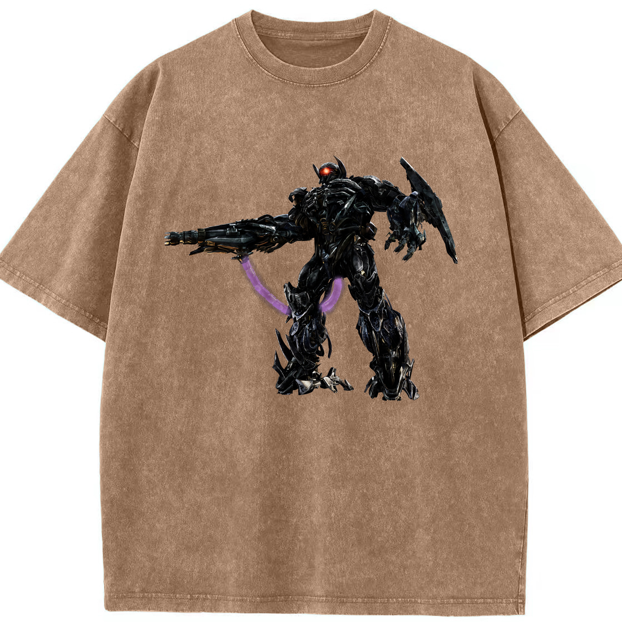（画像用） Transformers トランスフォーマー 綿100% ヴィンテージ風 半袖Tシャツ（フロントプリント）