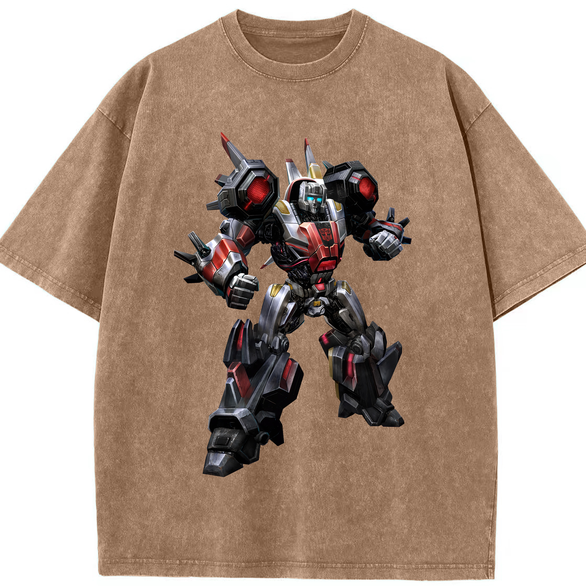 （画像用） Transformers トランスフォーマー 綿100% ヴィンテージ風 半袖Tシャツ（フロントプリント）