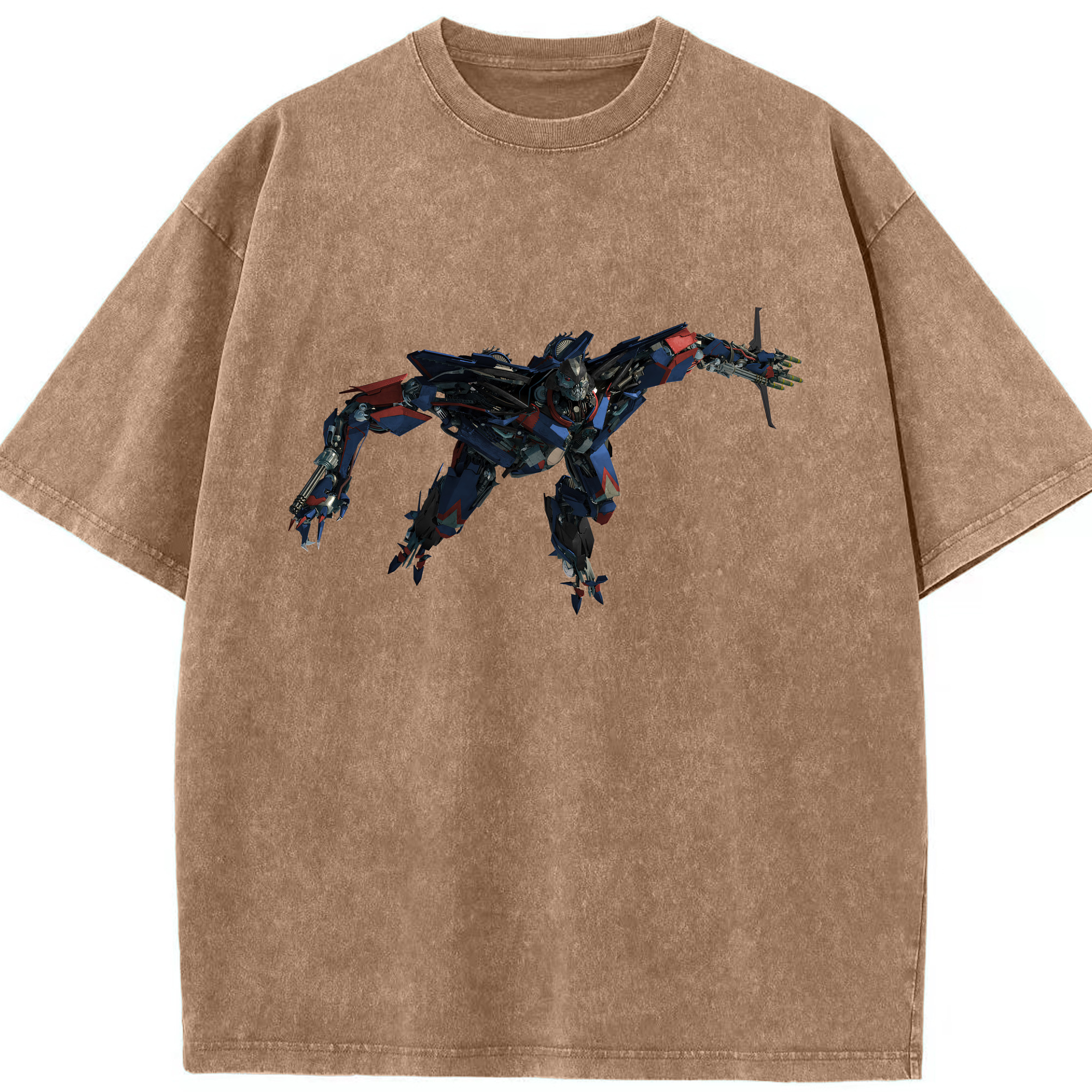 （画像用） Transformers トランスフォーマー 綿100% ヴィンテージ風 半袖Tシャツ（フロントプリント）