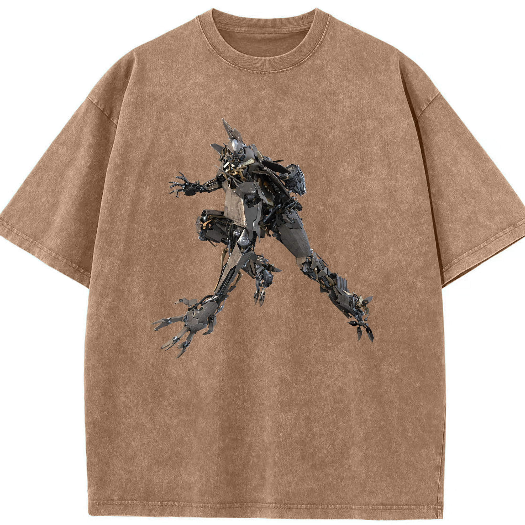 （画像用） Transformers トランスフォーマー 綿100% ヴィンテージ風 半袖Tシャツ（フロントプリント）