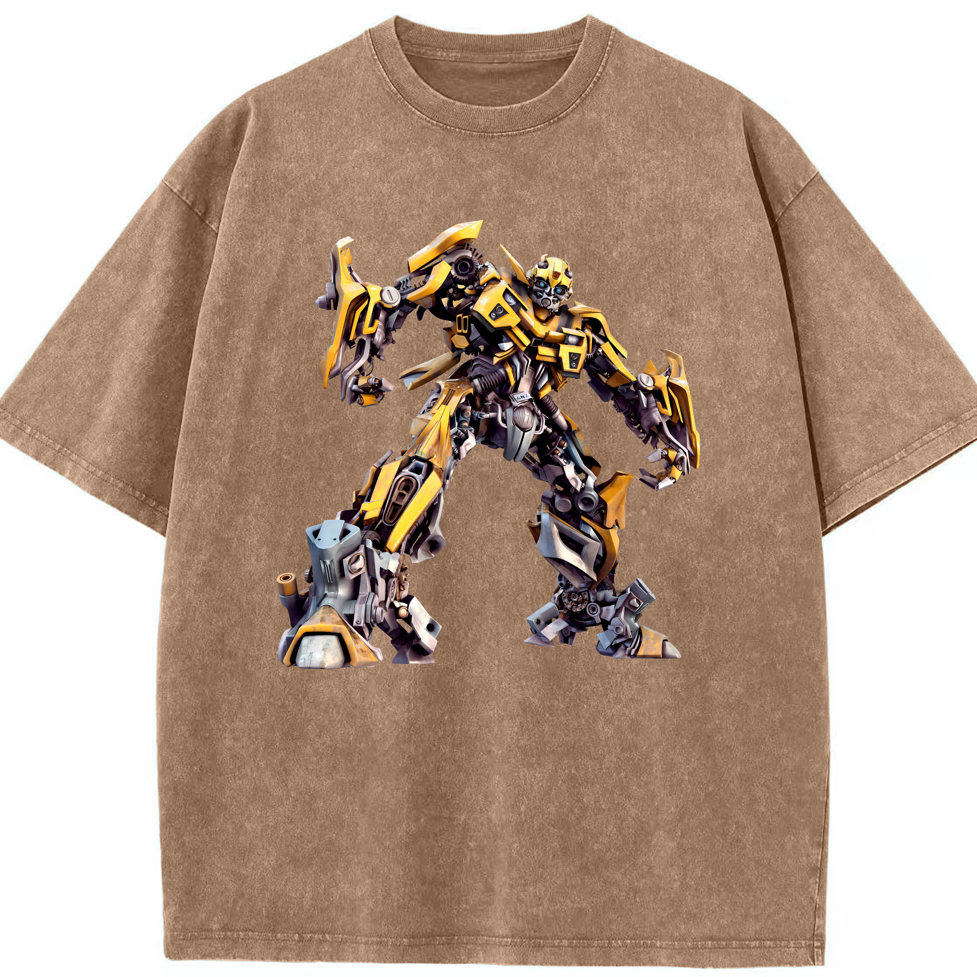 （画像用） Transformers トランスフォーマー 綿100% ヴィンテージ風 半袖Tシャツ（フロントプリント）