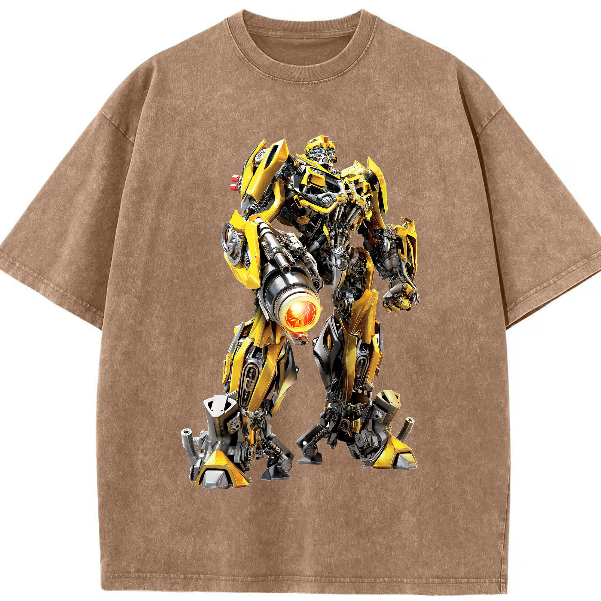 （画像用） Transformers トランスフォーマー 綿100% ヴィンテージ風 半袖Tシャツ（フロントプリント）